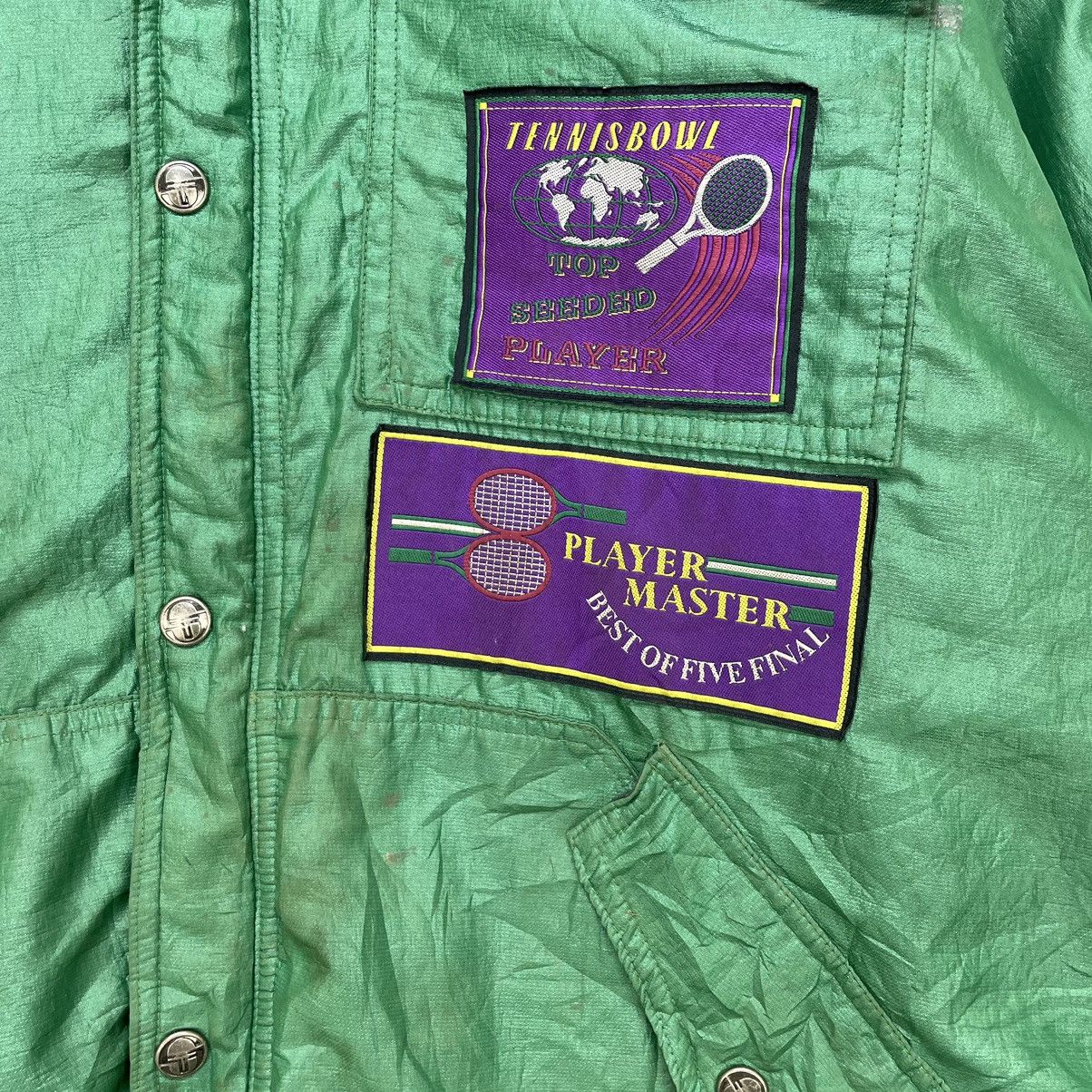 Sergio Tacchini Vintage Sergio Tachini Tenis Bowl Jacket Size US M / EU 48-50 / 2 - 6 Thumbnail