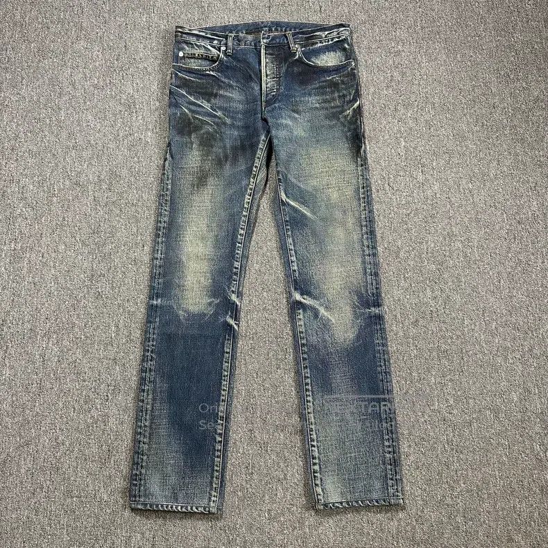 Dior Dior Retro Washed Distressed Jeans Size US 30 / EU 46 - 1 Thumbnail
