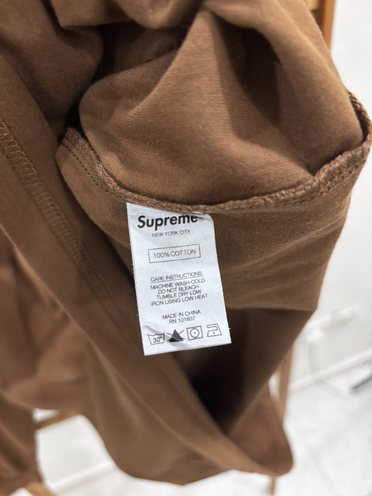 Supreme “LAST DROP BEFORE DELETE” Supreme Karate Tee (SS18) Size US M / EU 48-50 / 2 - 4 Thumbnail