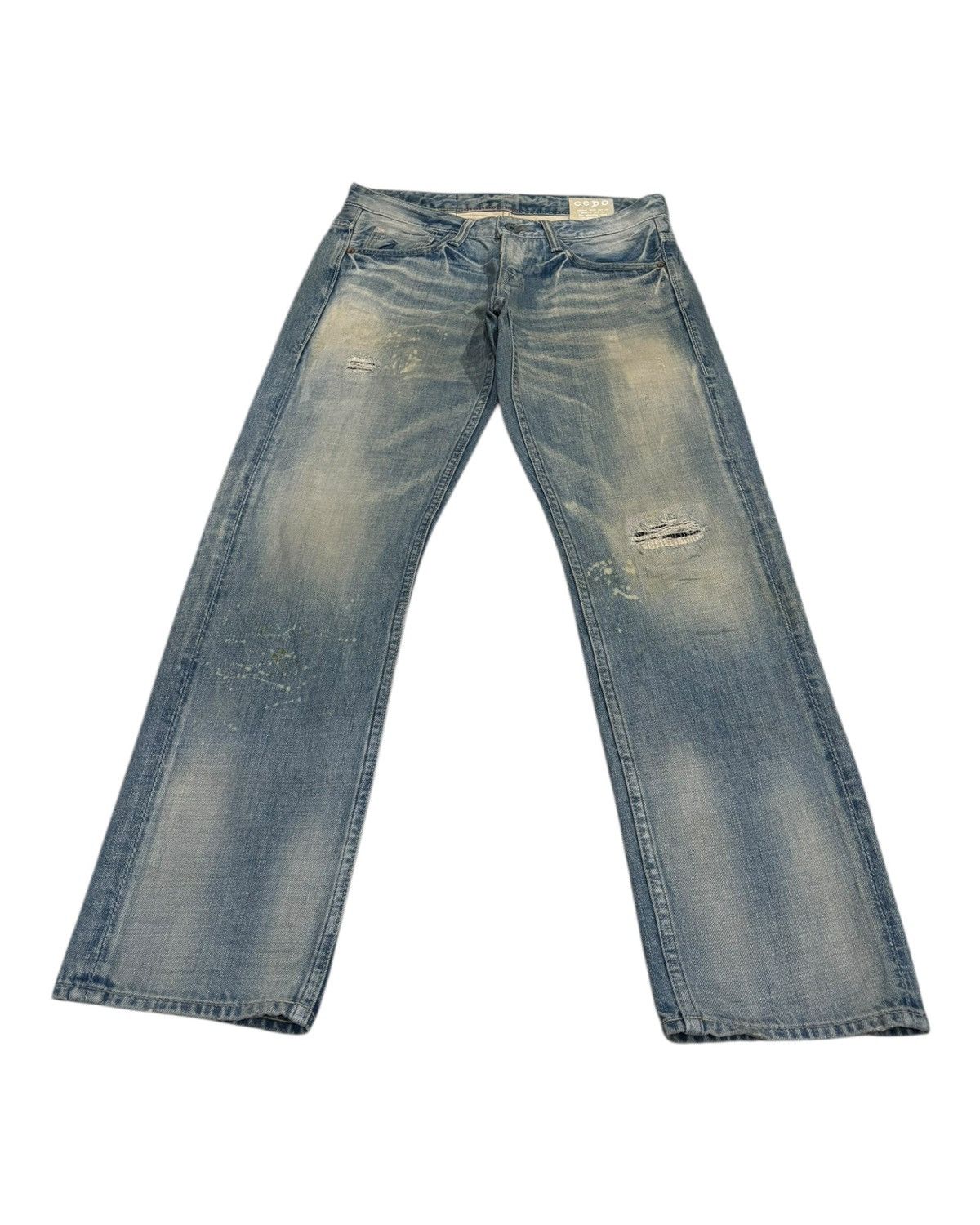 Japanese Brand × Kapital × Vintage Japanese Selvedge Jeans Cepo Work & Military Kapital Style Size US 30 / EU 46 - 11 Thumbnail