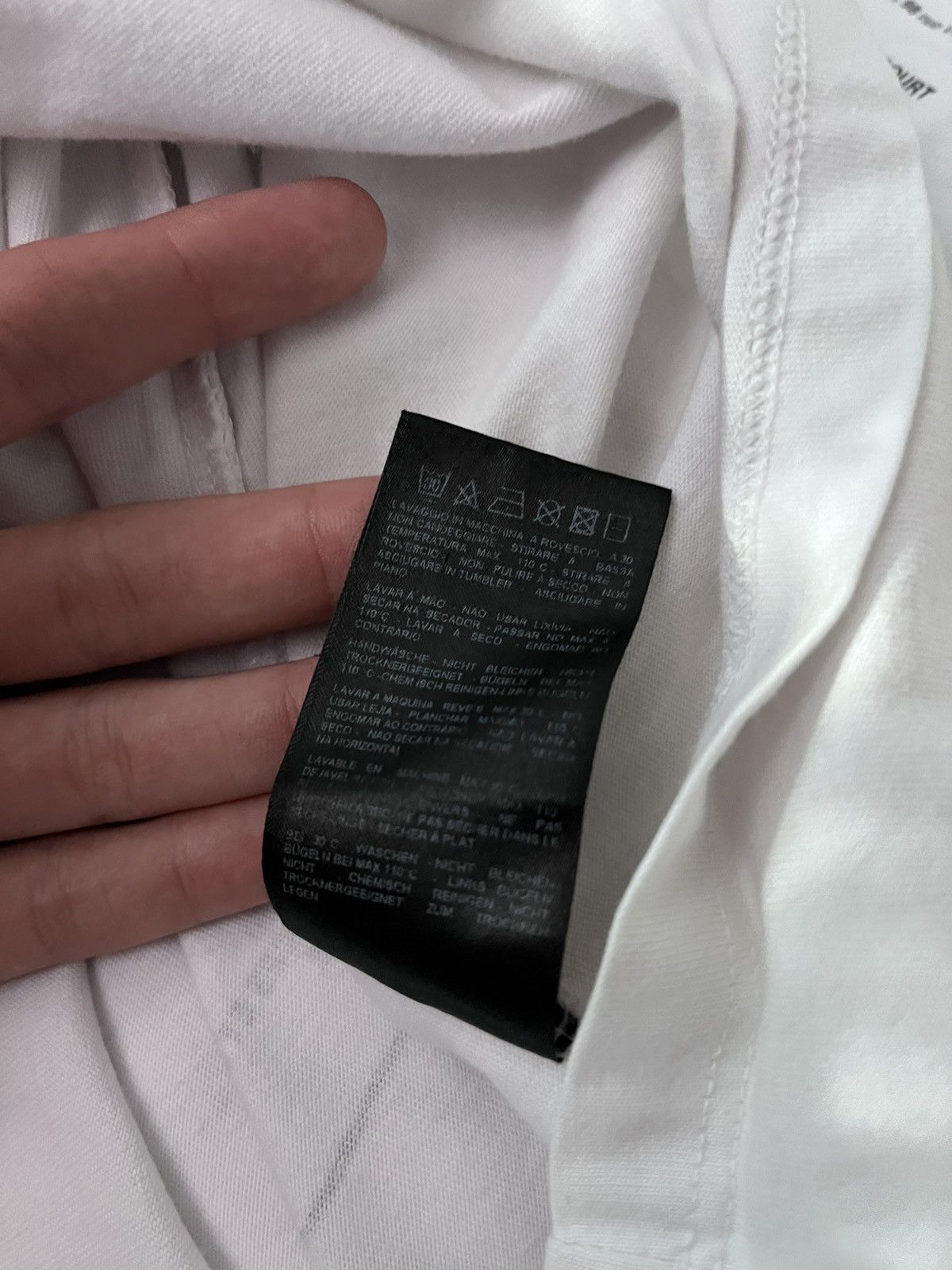 Raf Simons Raf Simons S/S 2019 Montreuil Paris T-shirt white Size US M / EU 48-50 / 2 - 16 Thumbnail