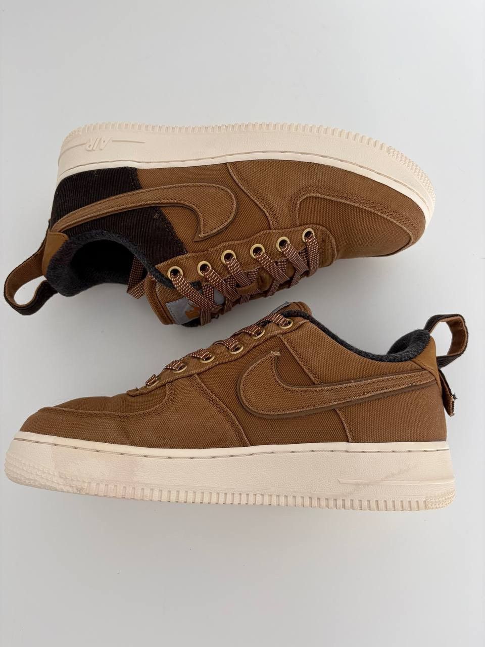 Carhartt Wip × Nike Nike x Carhartt WIP Air Force 1 Low Ale Brown Size US 6.5 / EU 39-40 - 4 Thumbnail