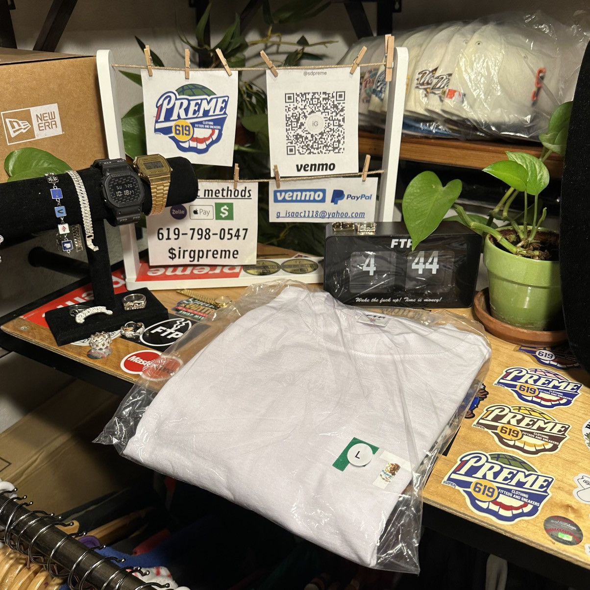 Fuck The Population FTP Mexico flag logo tee ( white, L) Size US L / EU 52-54 / 3 - 1 Thumbnail