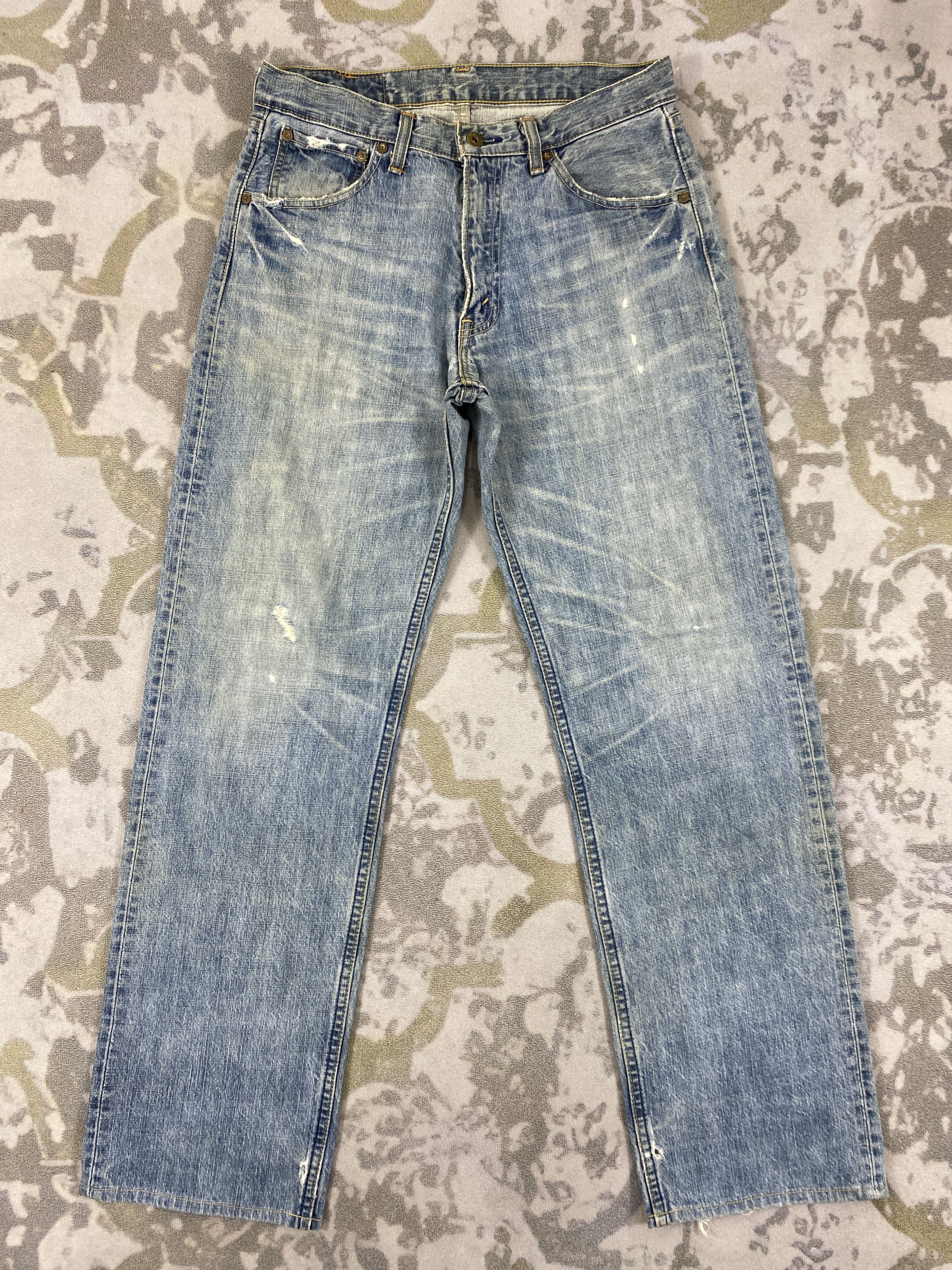 Levi's Distressed Blue Vintage Levi's 503 Jeans 32x30.5 - JN3603 Size US 32 / EU 48 - 1 Thumbnail