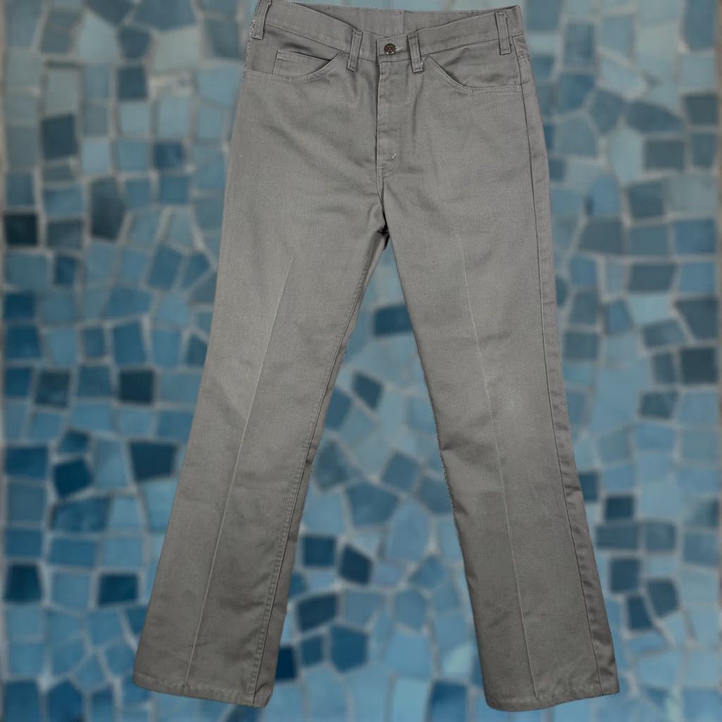 Levi's VINTAGE Levi's 517 Pants Mens 33x33 Corduroy Talon STA-PREST Rockabilly 1991 Size US 33 - 1 Thumbnail