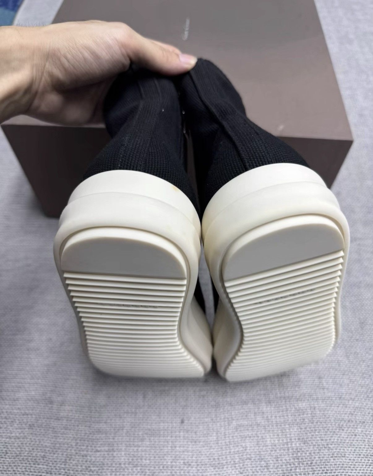 Rick Owens Rick Owens DRKSHDW Canvas High-Top K37 Size US 6.5 / EU 39-40 - 2 Thumbnail