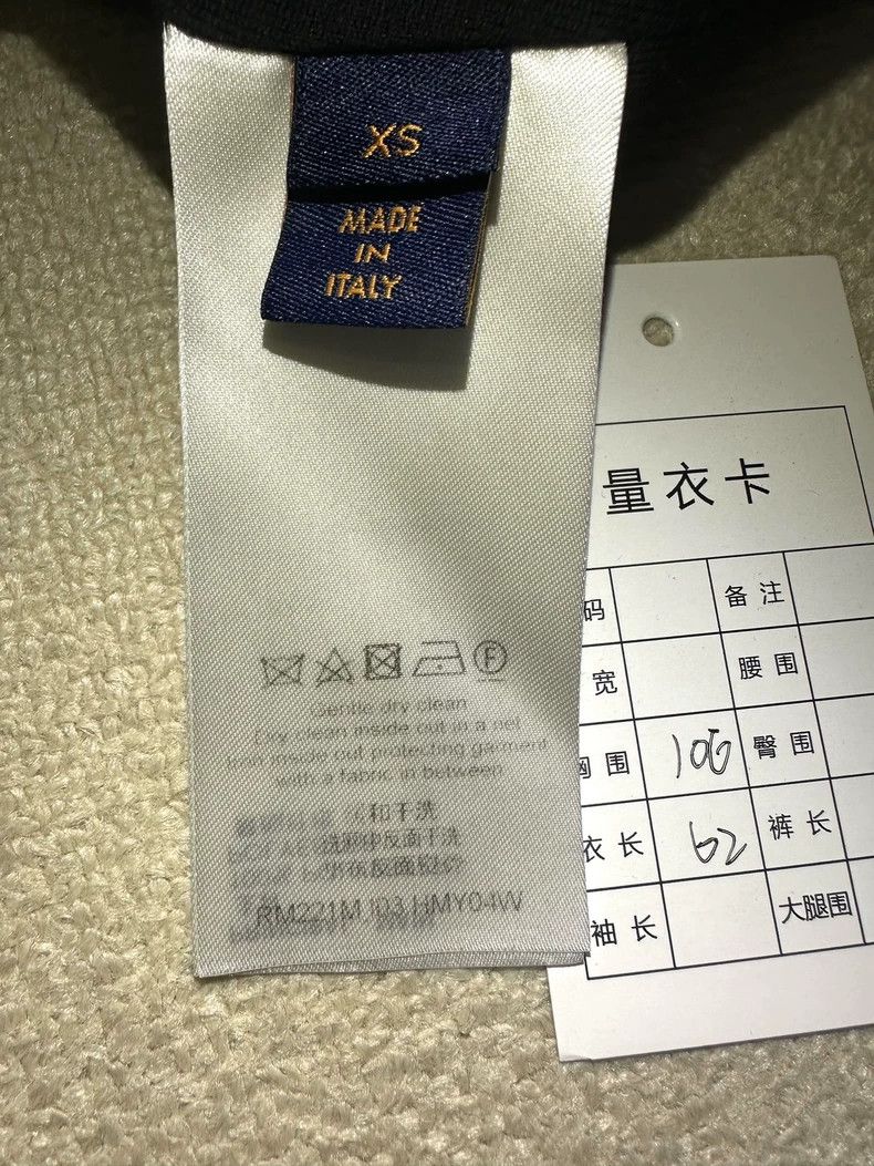 Louis Vuitton Louis Vuitton Blue and black checkerboard full logo teddy Size US XS / EU 42 / 0 - 6 Thumbnail