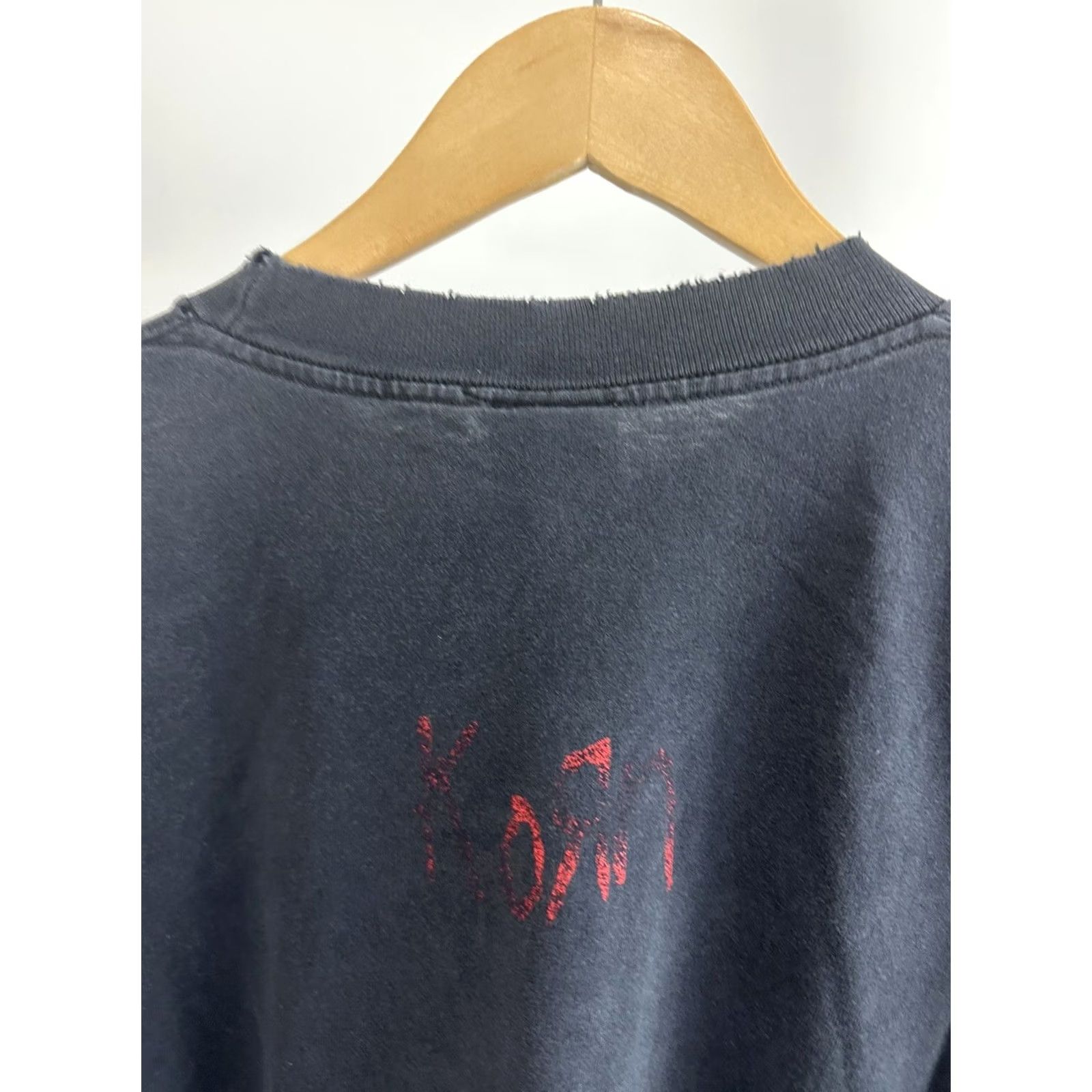 Thrasher VTG Giant Band T-Shirt Long Sleeve XL Black Mens Distressed Cartoon Animated Korn Concept Size US XL / EU 56 / 4 - 6 Thumbnail