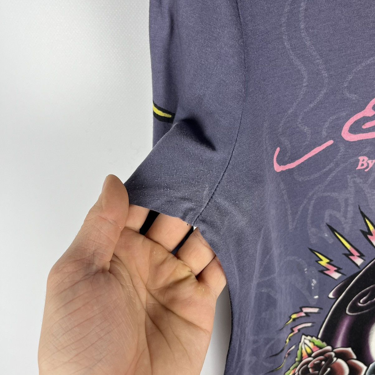 Ed Hardy Vintage Ed Hardy rare AOP panther longsleeve 90’s Size L / US 10 / IT 46 - 10 Thumbnail