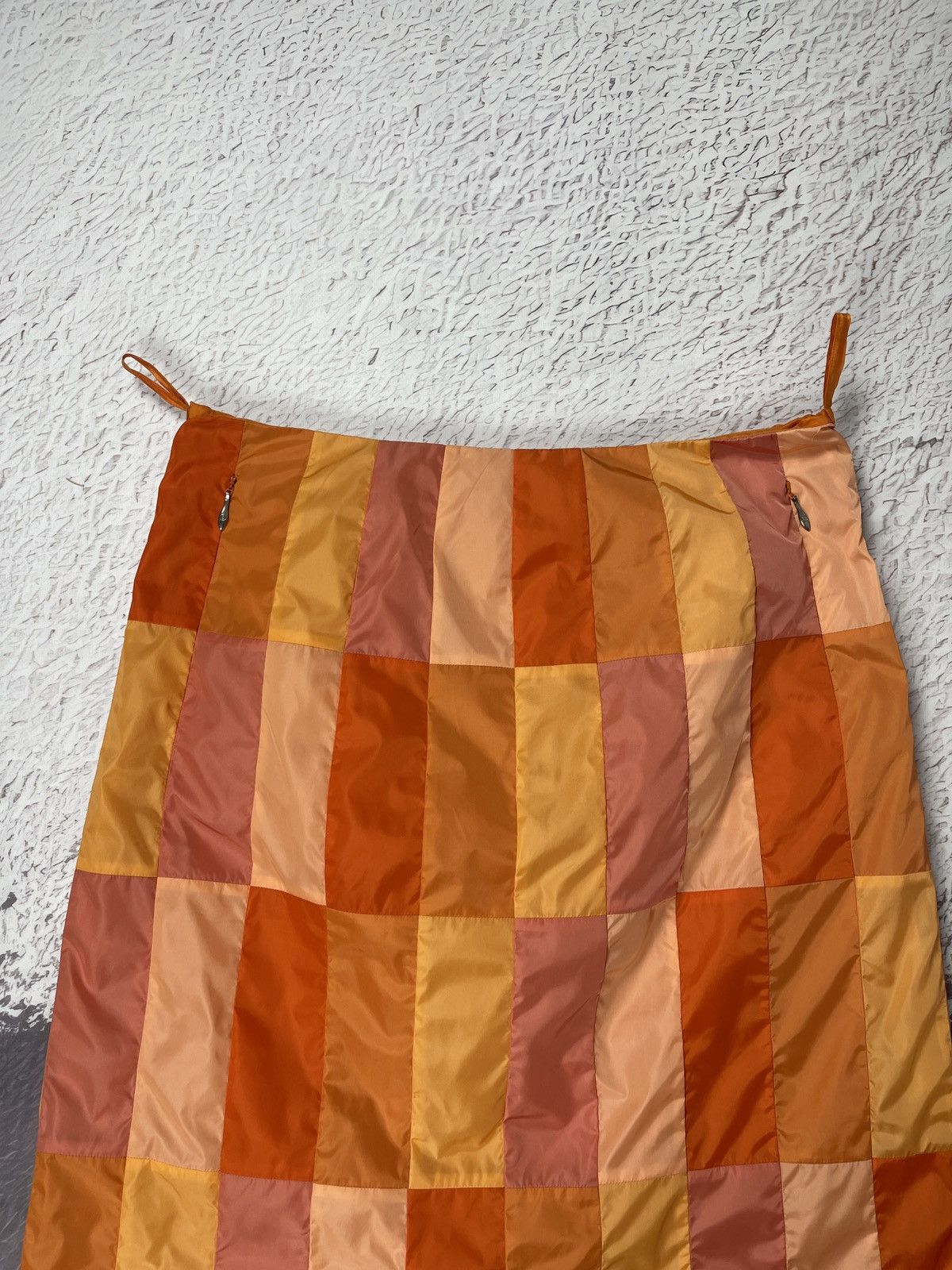 Bogner Bogner nylon patchwork knee skirt 2 pockets zipper Size 34" / US 12 / IT 48 - 5 Thumbnail