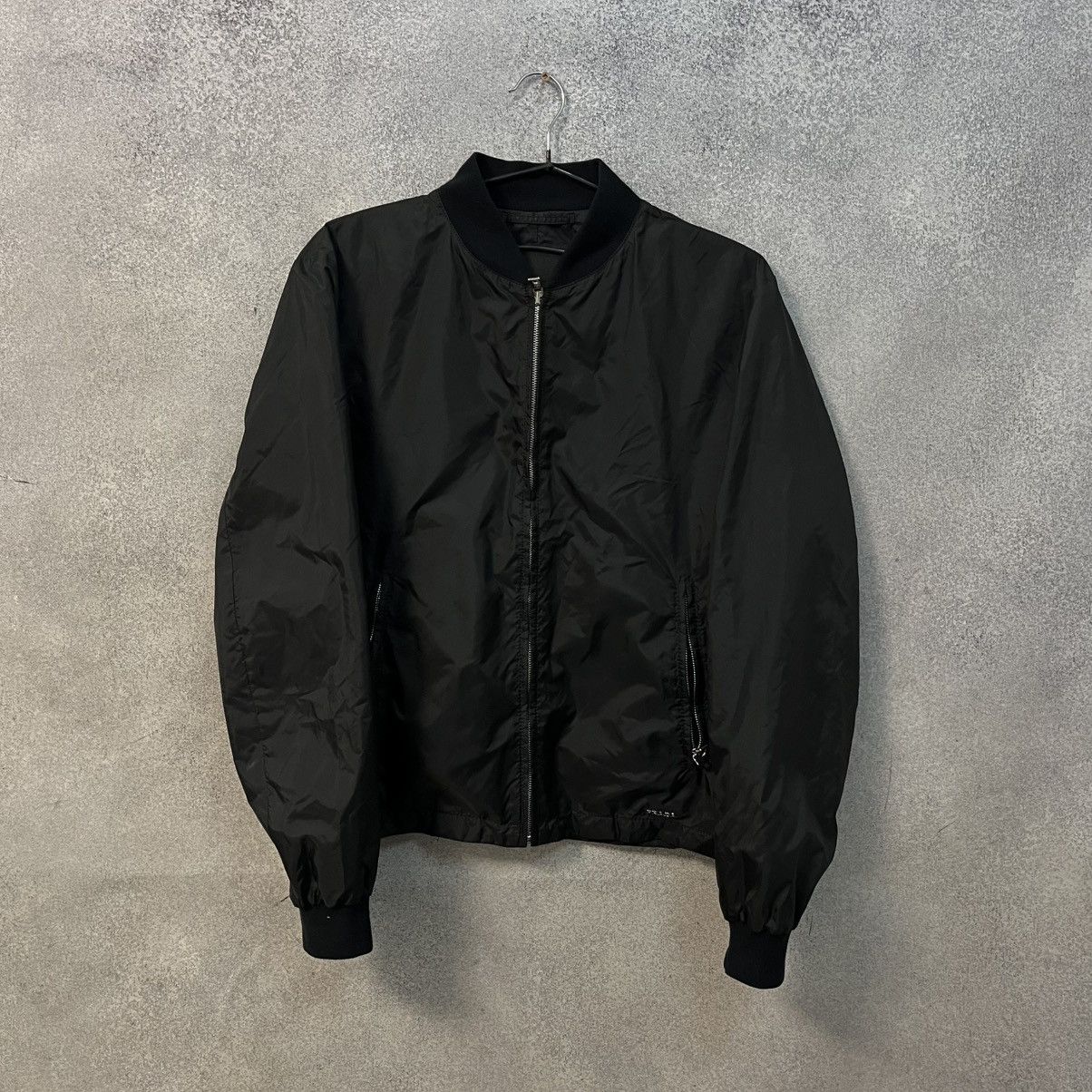 Prada Prada Light Bomber Nylon Black Jacket Size US M / EU 48-50 / 2 - 1 Thumbnail