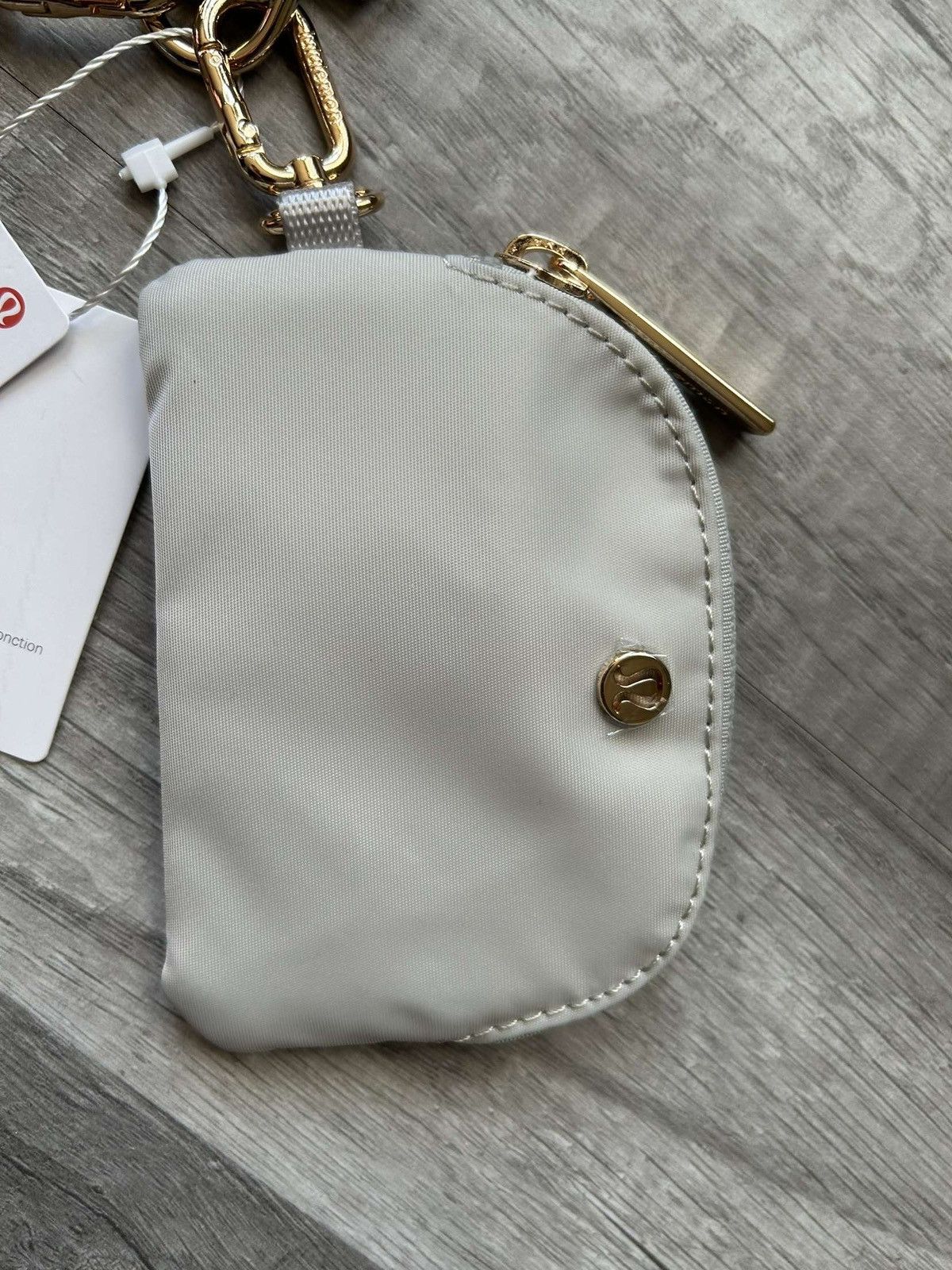 Lululemon Lululemon Dual Pouch Wristlet Peach and Gray New With Tags Size ONE SIZE - 4 Thumbnail