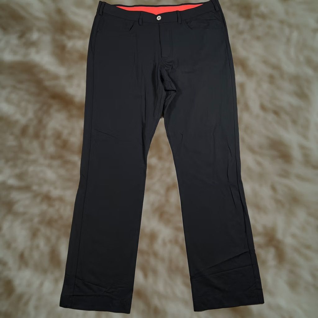Vintage VINTAGE REDVANLY Men's Black Performance Golf Pants? Size US 33 - 1 Thumbnail