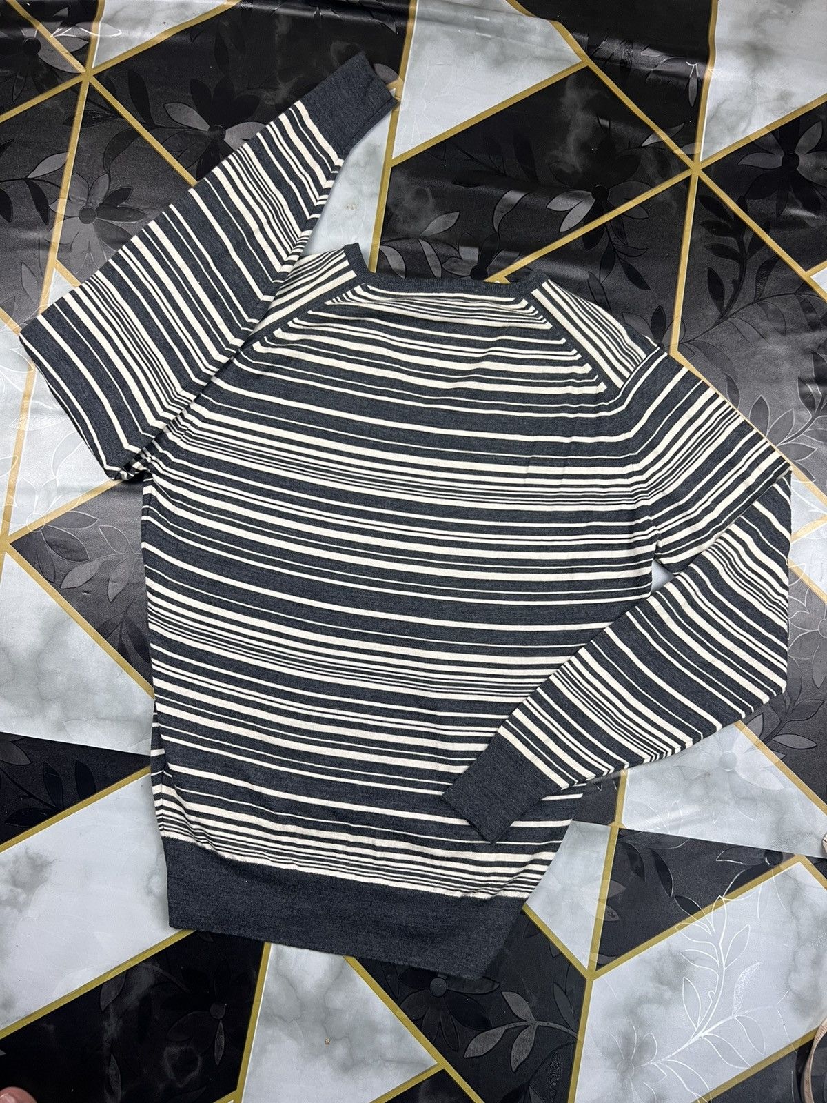 Paul Smith Paul Smith X John Smedley Stripe Wool Knit Sweaters Size US L / EU 52-54 / 3 - 5 Thumbnail