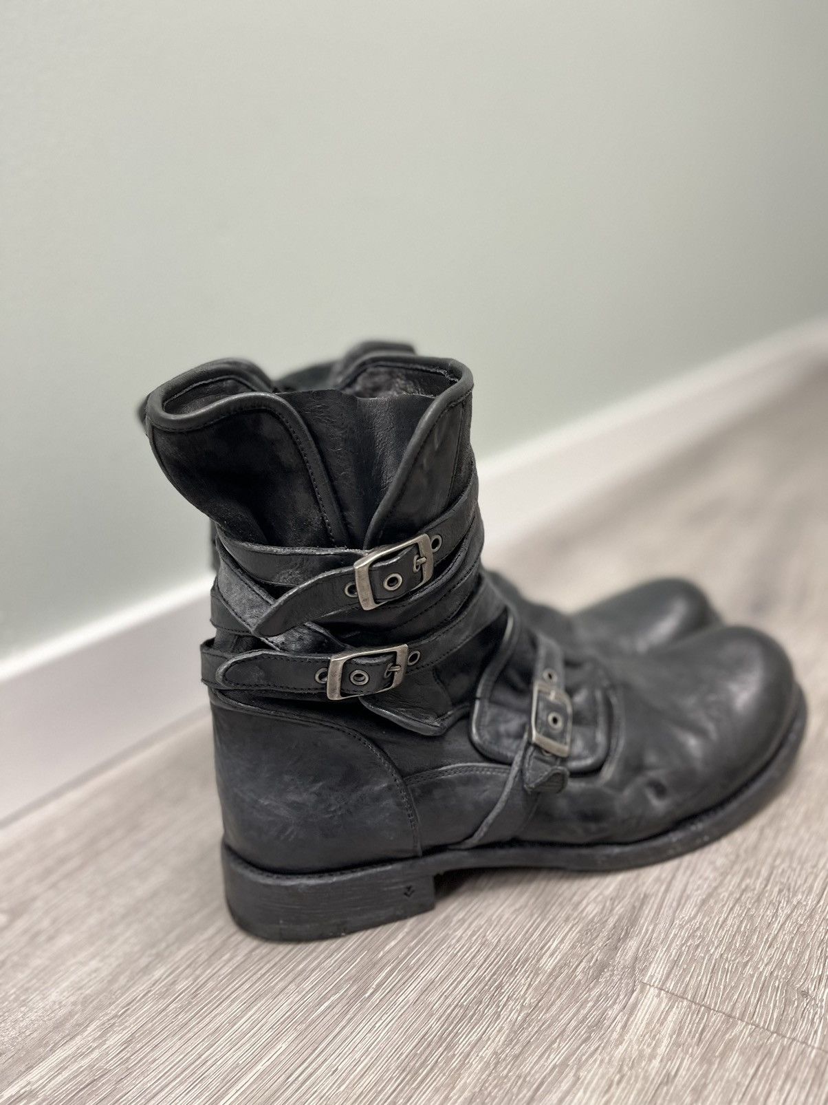 John Varvatos Engineer Triple buckle Boot. 11.5 Size US 11.5 / EU 44-45 - 11 Thumbnail