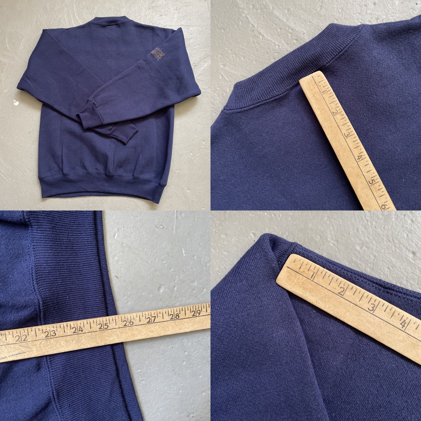 Hanes VINTAGE Hanes Sweatshirt Shirt Unisex Adults M Blue 1980s 1990s USA Jail Prison Rehab Crimin(al) NWOT M Size US M / EU 48-50 / 2 - 8 Thumbnail