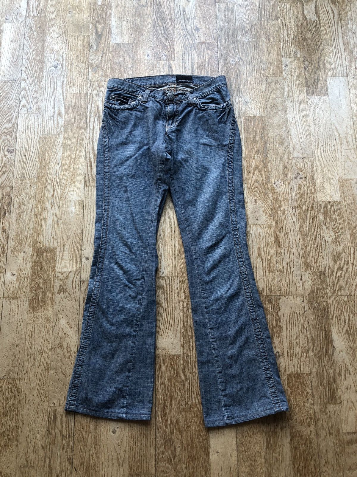 Calvin Klein × Vintage CALVIN KLEIN JEANS VINTAGE USA DENIM PANTS Size 25" / US 0 / IT 36 - 1 Thumbnail