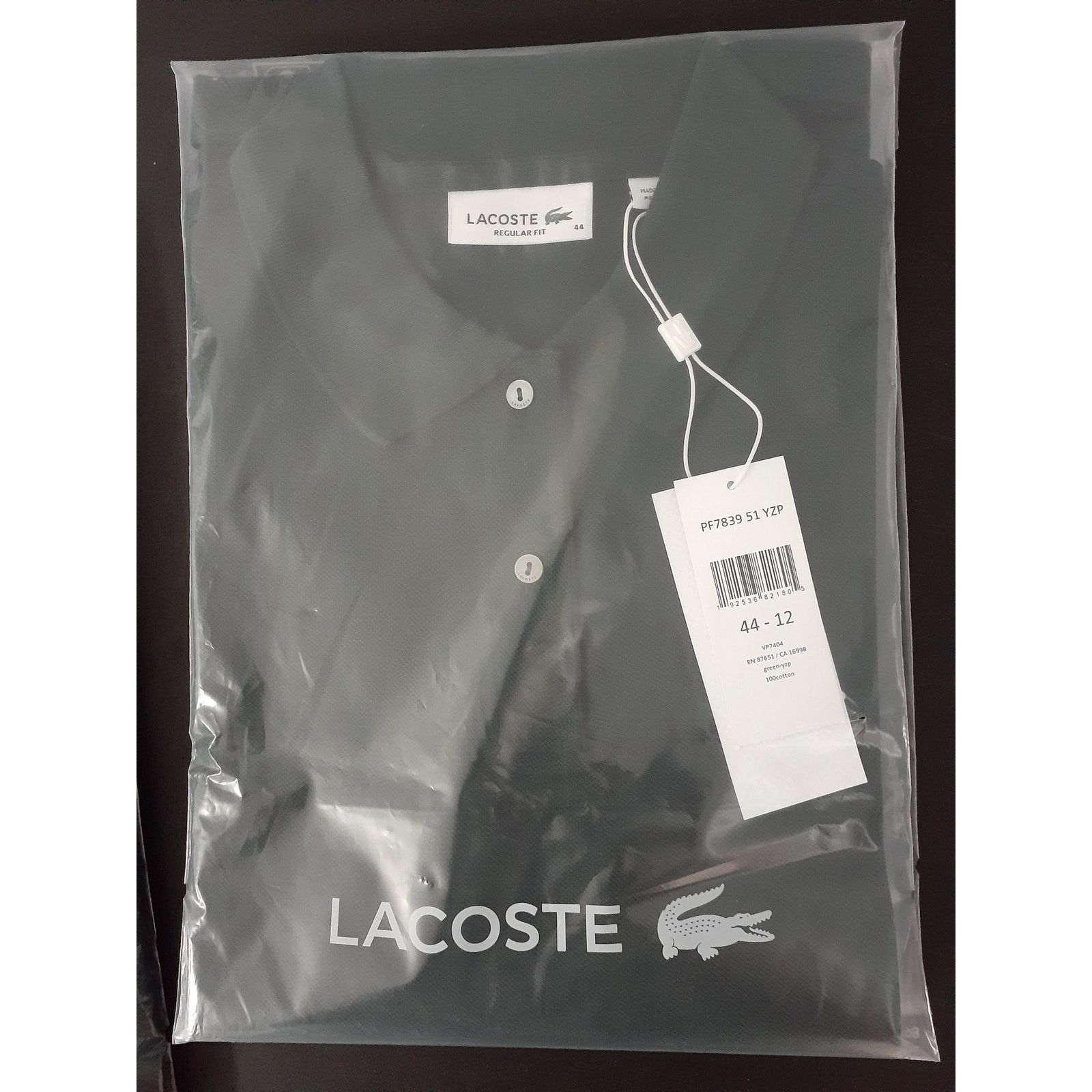 Lacoste Lacoste Women's Classic Fit Petit Piqu Polo Sinople Green 12 Size XL / US 12-14 / IT 48-50 - 2 Thumbnail