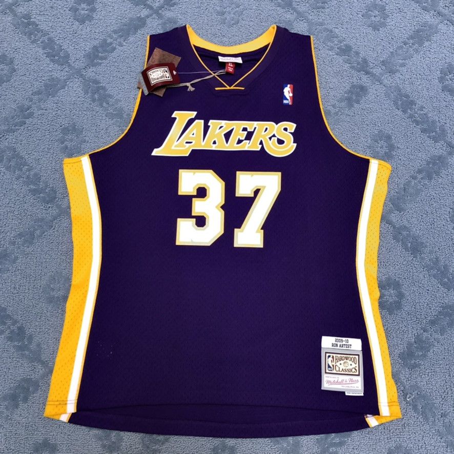 Mitchell & Ness Ron Artest LA Lakers Mitchell Ness Jersey XL Size US XL / EU 56 / 4 - 1 Thumbnail