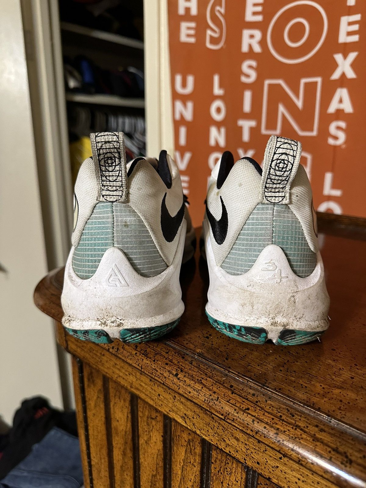 NBA × Nike × Vintage Vintage Nike Zoom Freak 3 “clear emerald” 2021 size 11 Size US 11 / EU 44 - 5 Thumbnail