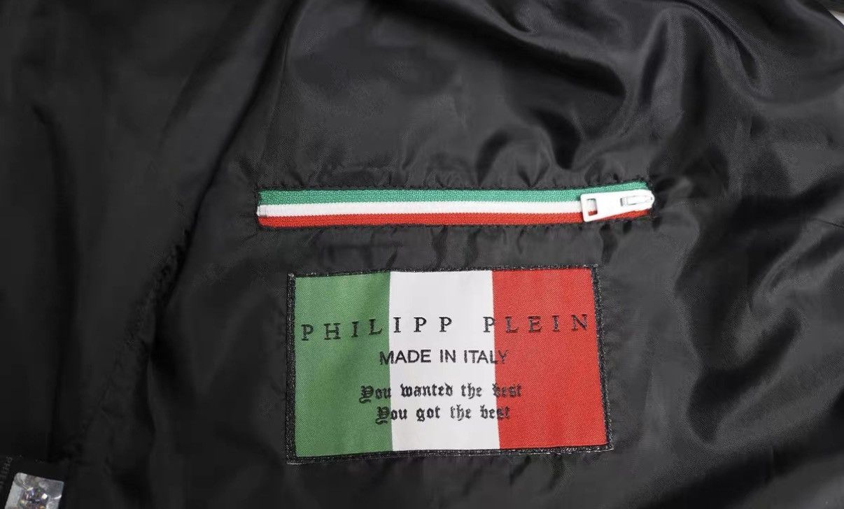 Philipp Plein Philipp Plein PP Black Skull Zip-Up Hoodie J16 Size US XXL / EU 58 / 5 - 6 Thumbnail