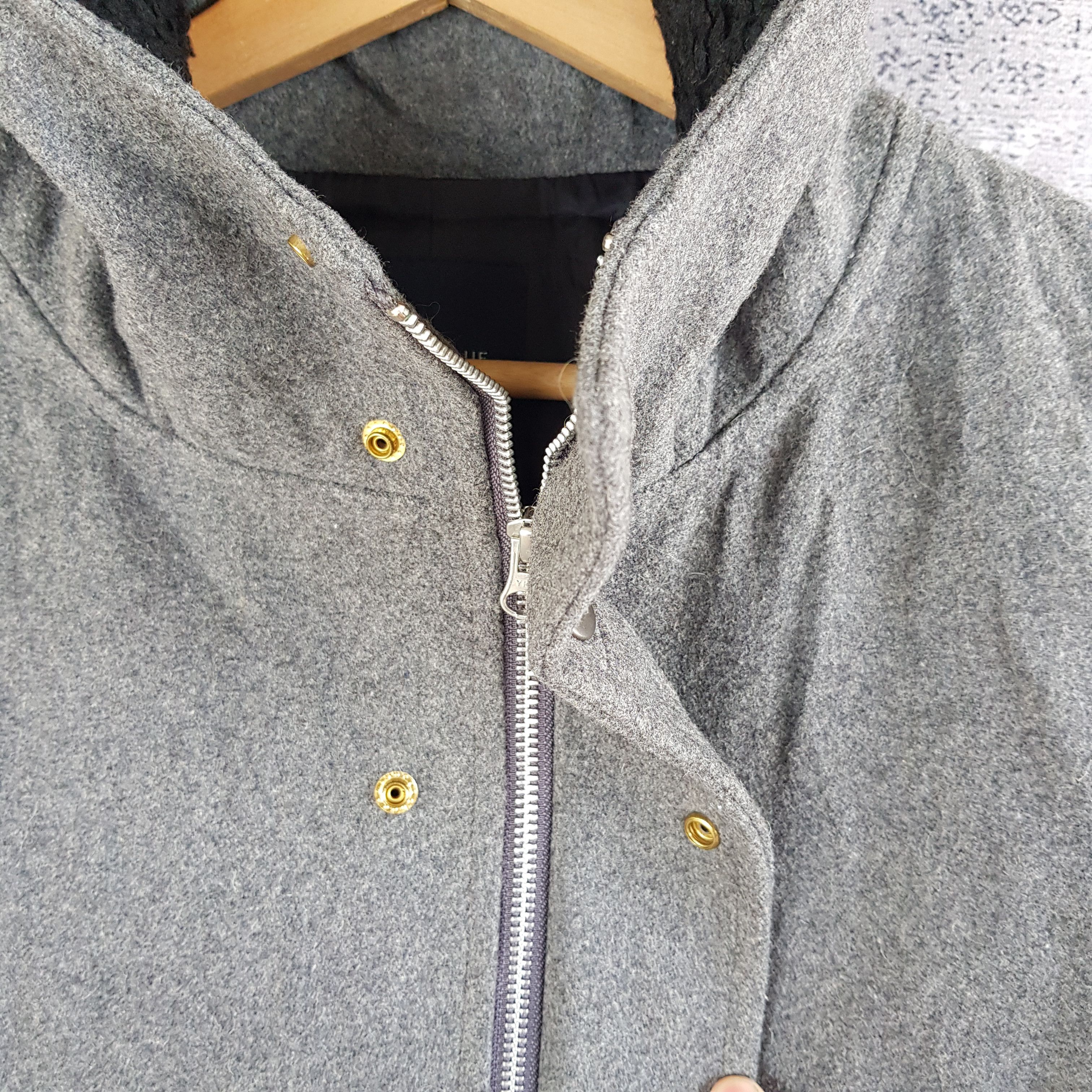 Japanese Brand × RAGEBLUE × Vintage Japanese 6 Rageblue Varsity Jacket Hoodie Wool Jacket Size US S / EU 44-46 / 1 - 4 Thumbnail