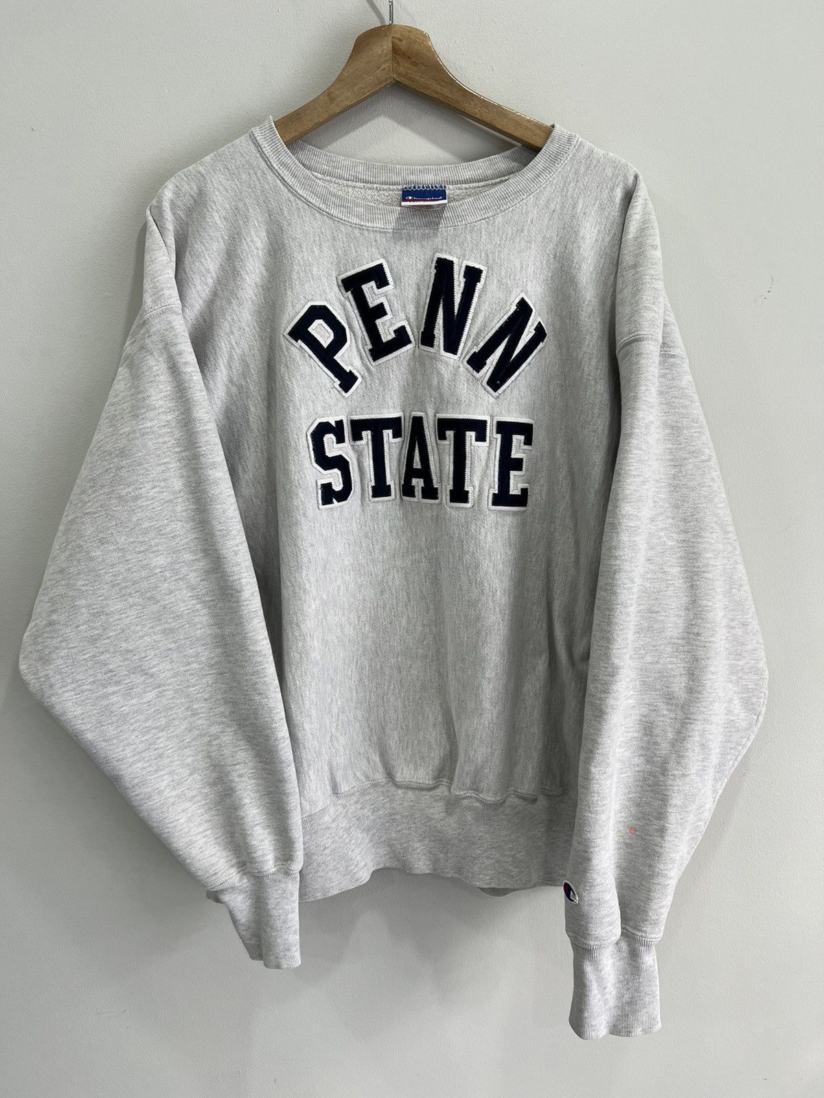Vintage Vintage Champion Penn State Sweater sweatshirt spellout xxl Size US XXL / EU 58 / 5 - 1 Thumbnail