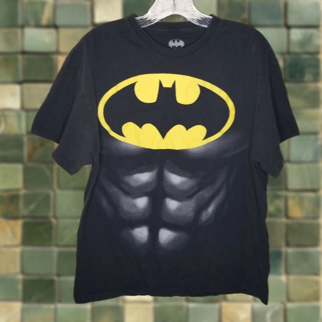 Vintage Batman Graphic T-Shirt - Shirt - Adult - Size L - Black - Brand Batman - 90s/Comic Theme Mens Size US L / EU 52-54 / 3 - 1 Thumbnail