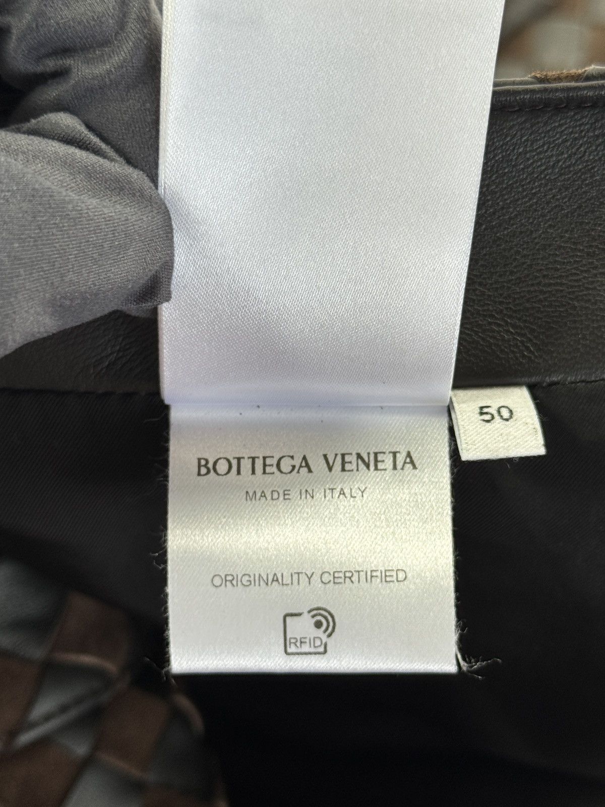 Bottega Veneta MIX SUEDE INTRECCIATO TROUSERS Size US 34 / EU 50 - 10 Thumbnail