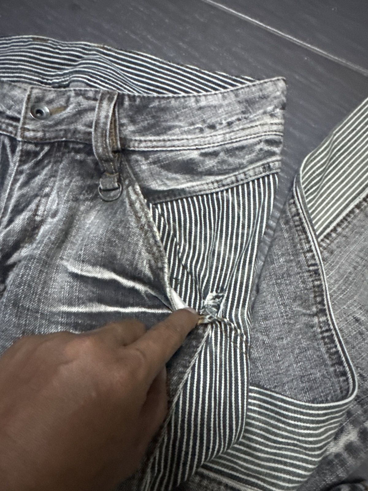 Nicole Miller Nicole If six was nine style Flair Jeans Size US 33 - 8 Thumbnail