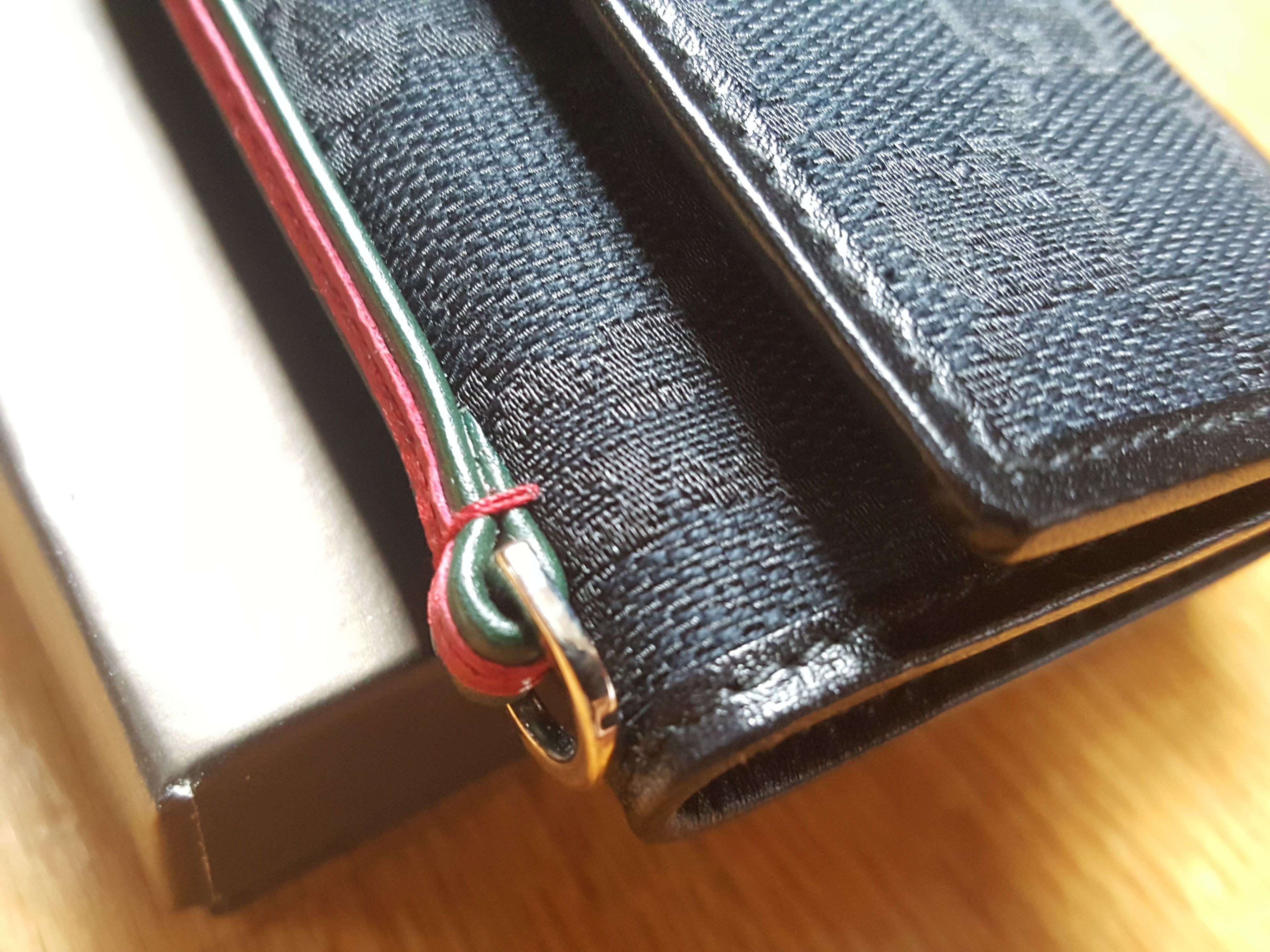 Gucci Gucci Leather Canvas Key Case Size ONE SIZE - 8 Thumbnail
