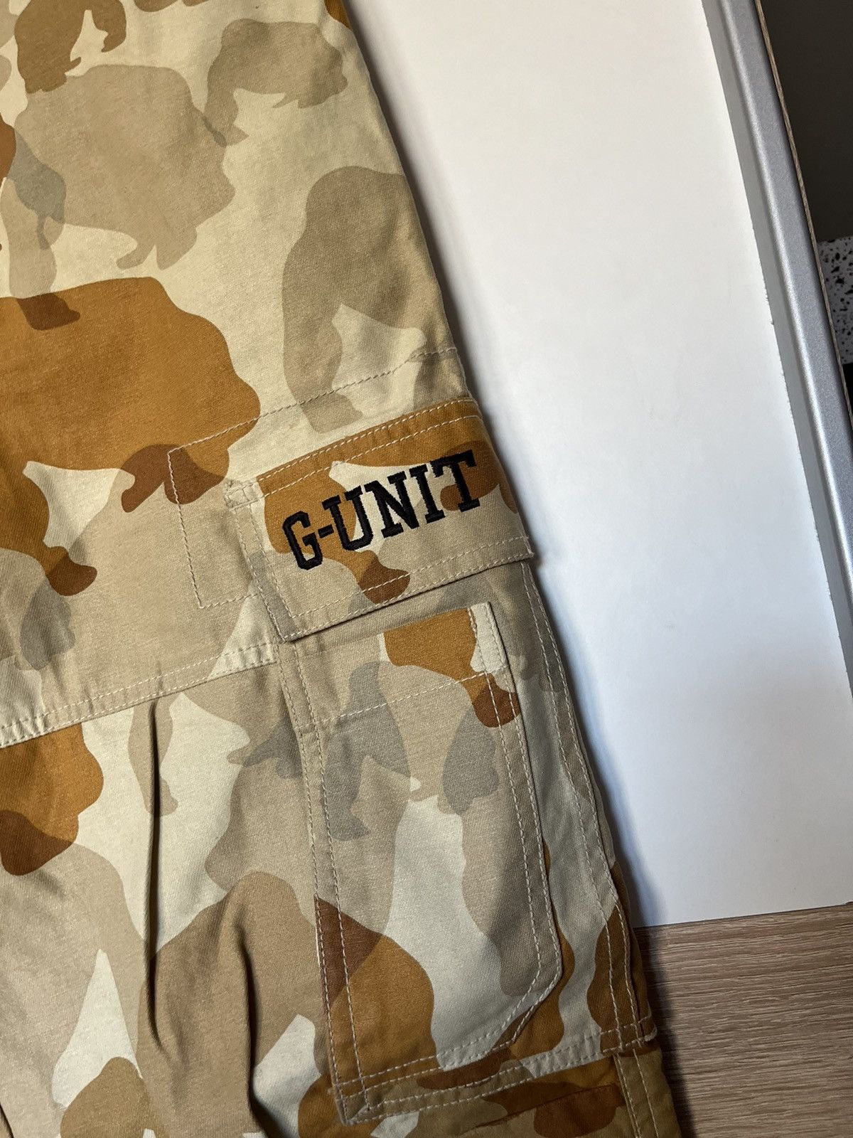 G-Unit × Vintage Vintage 90’s G Unit Baggy Cargo Camo Pants RAP Hip Hop Opium Size US 32 / EU 48 - 2 Thumbnail