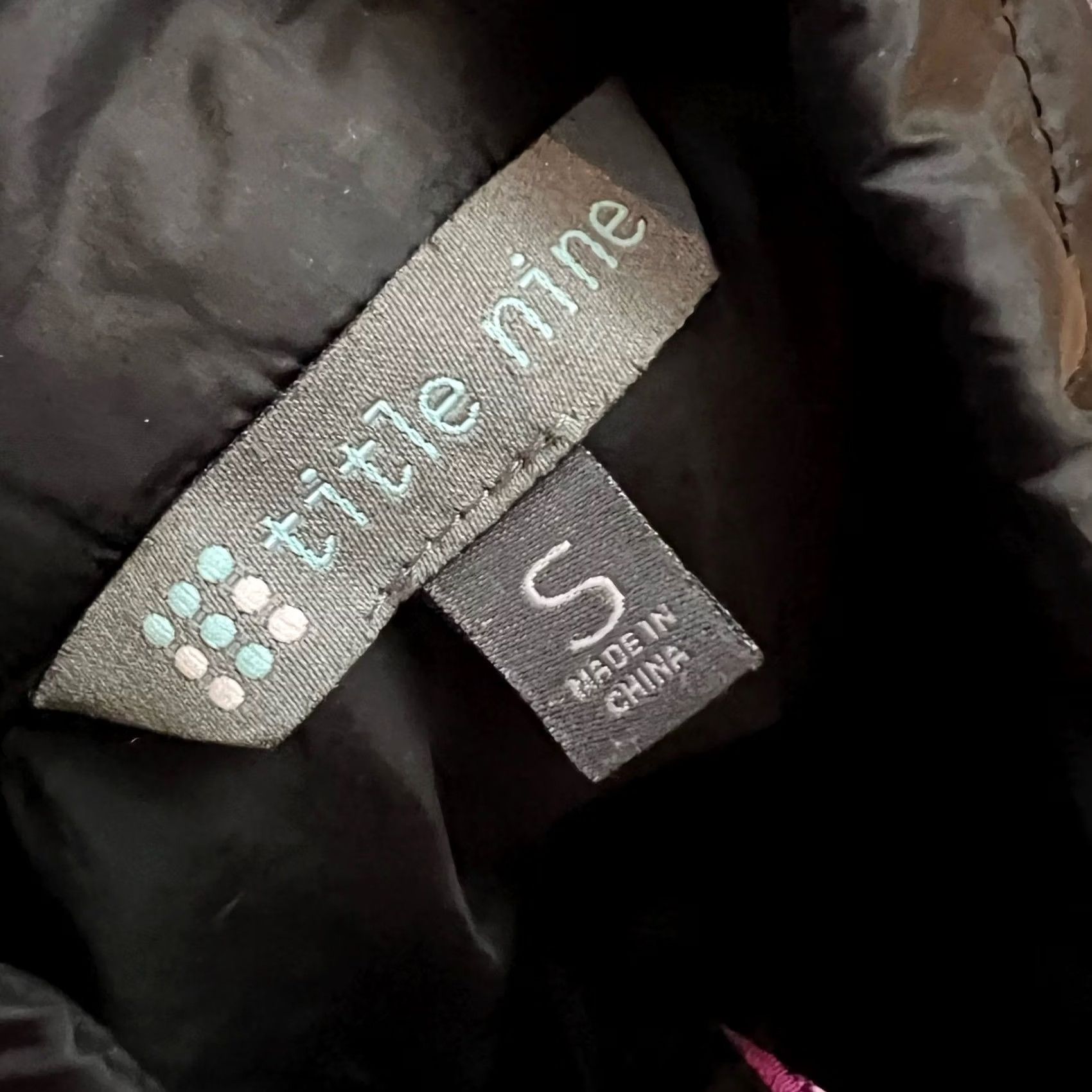 Vintage Title Nine Jacket Womens Small Black Wool Puffer Long Sleeve Purple Blend Trail Womens Size S / US 4 / IT 40 - 6 Thumbnail