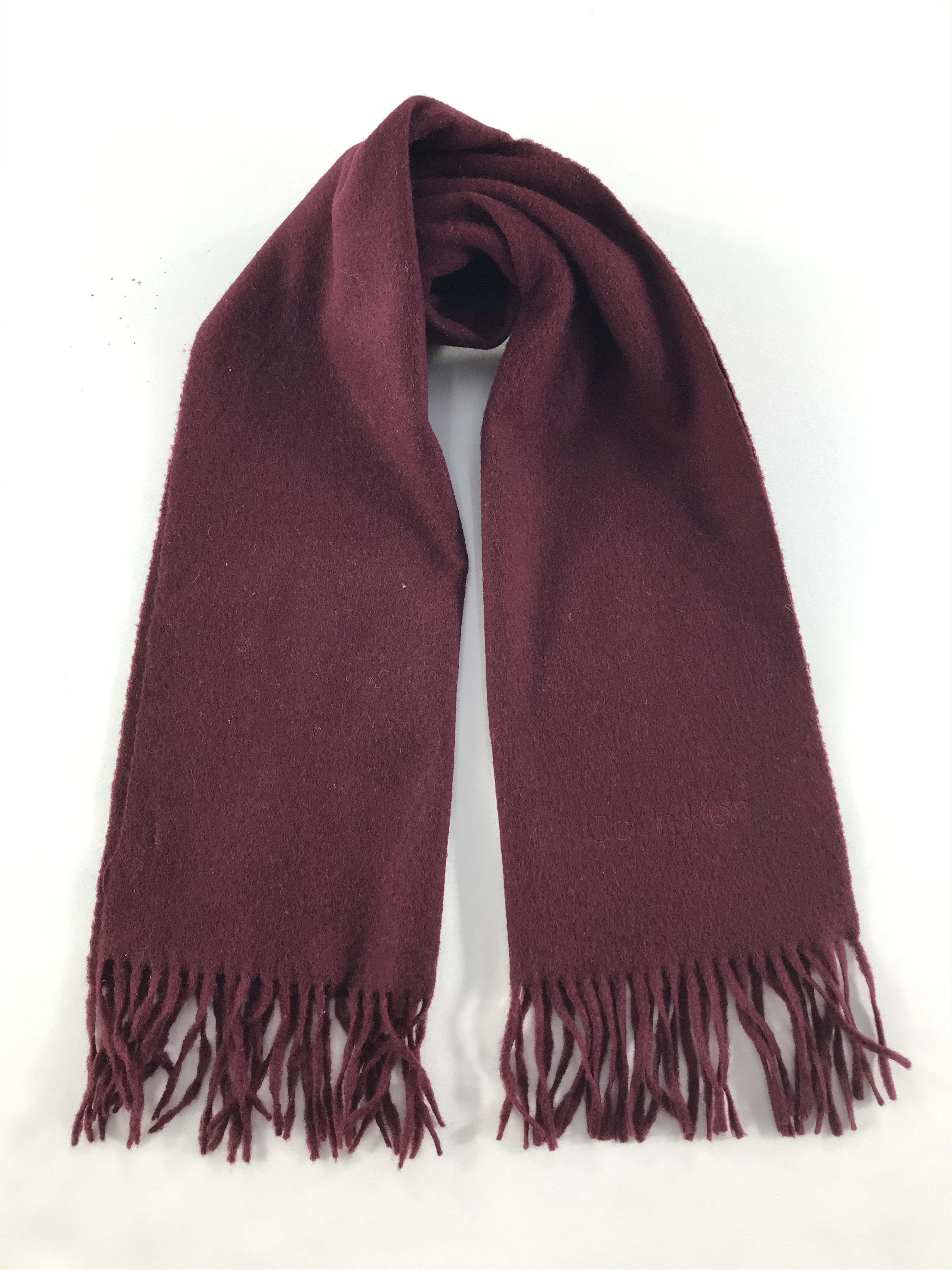 Calvin Klein × Vintage Calvin Klein Scarf / Muffler / Neckwear - WW2285 Size ONE SIZE - 1 Thumbnail