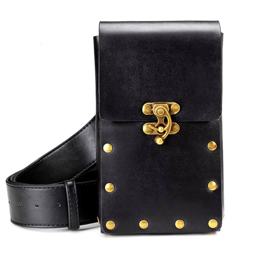 Japanese Brand × Leather Renaissance Costume Belt Pouch Pu leather Size ONE SIZE - 7 Thumbnail