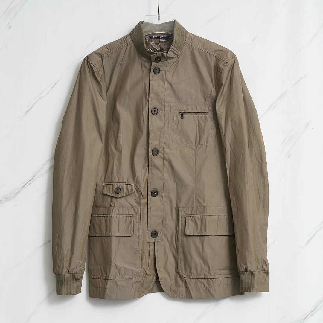 Dolce & Gabbana Dolce&Gabbana Men's Business Stand Collar Jacket Size US M / EU 48-50 / 2 - 1 Thumbnail