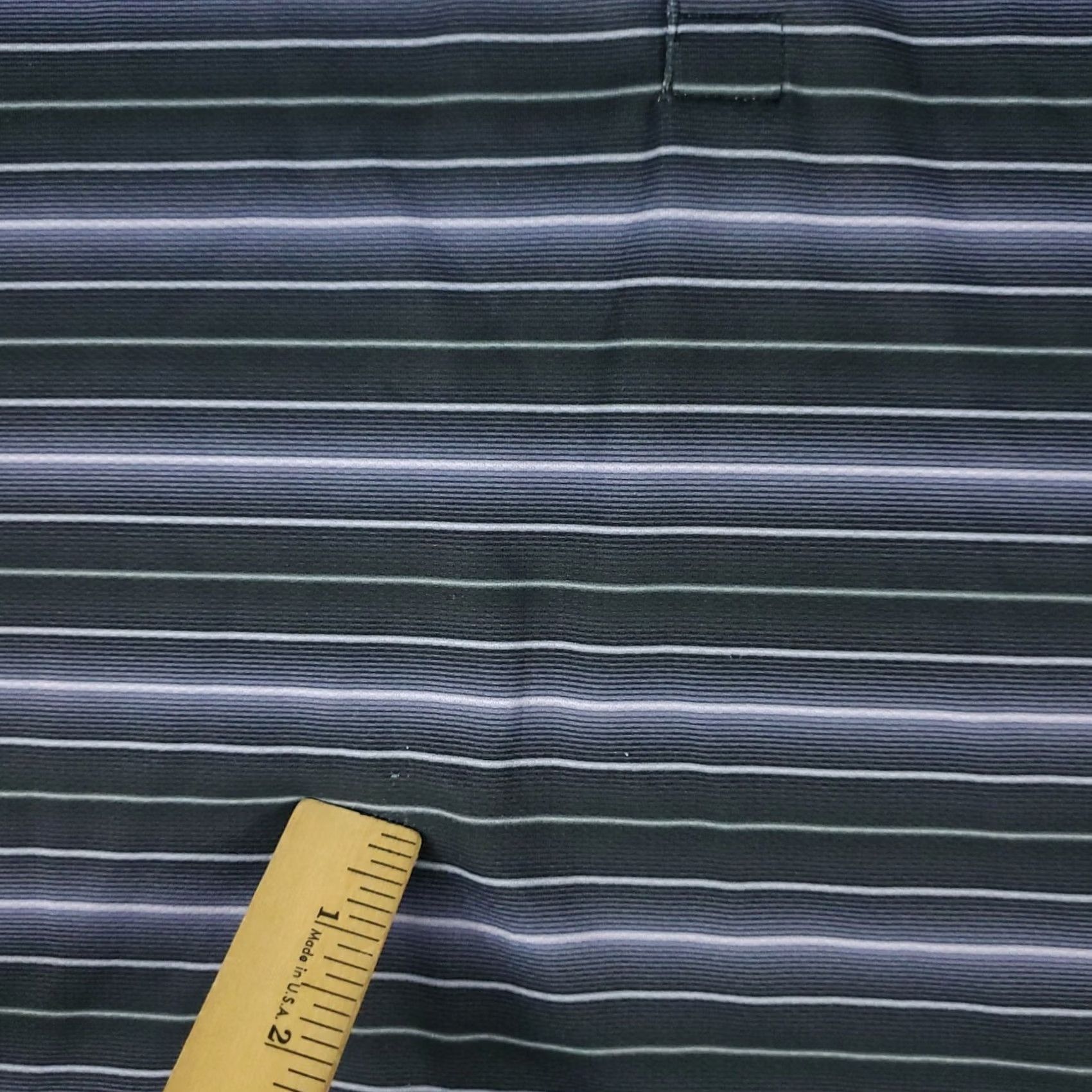 Nike Nike Golf Polo Shirt Mens Size Medium Gray Striped Dri Fit Swoosh Short Sleeve Size US M / EU 48-50 / 2 - 3 Thumbnail
