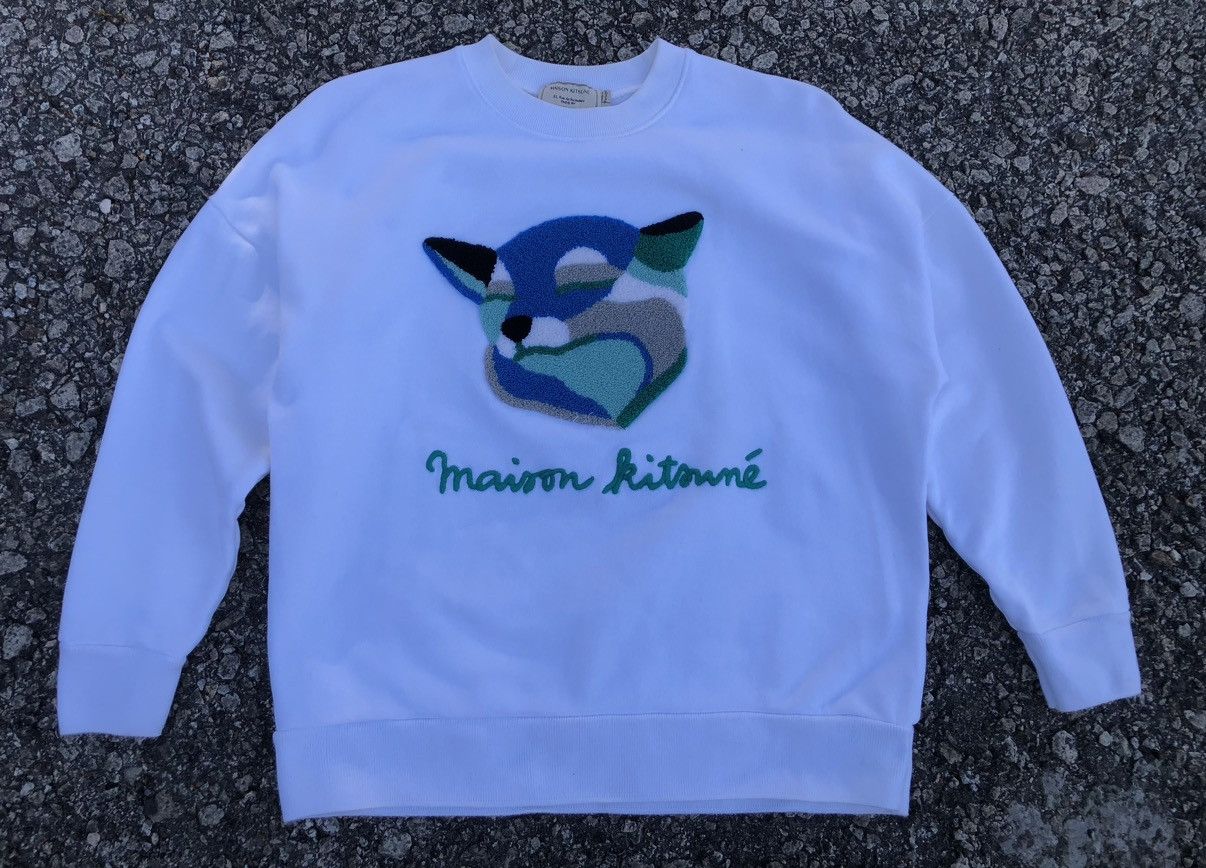 Maison Kitsune Maison Kitsune Fox Sweatshirt Size US XS / EU 42 / 0 - 1 Thumbnail