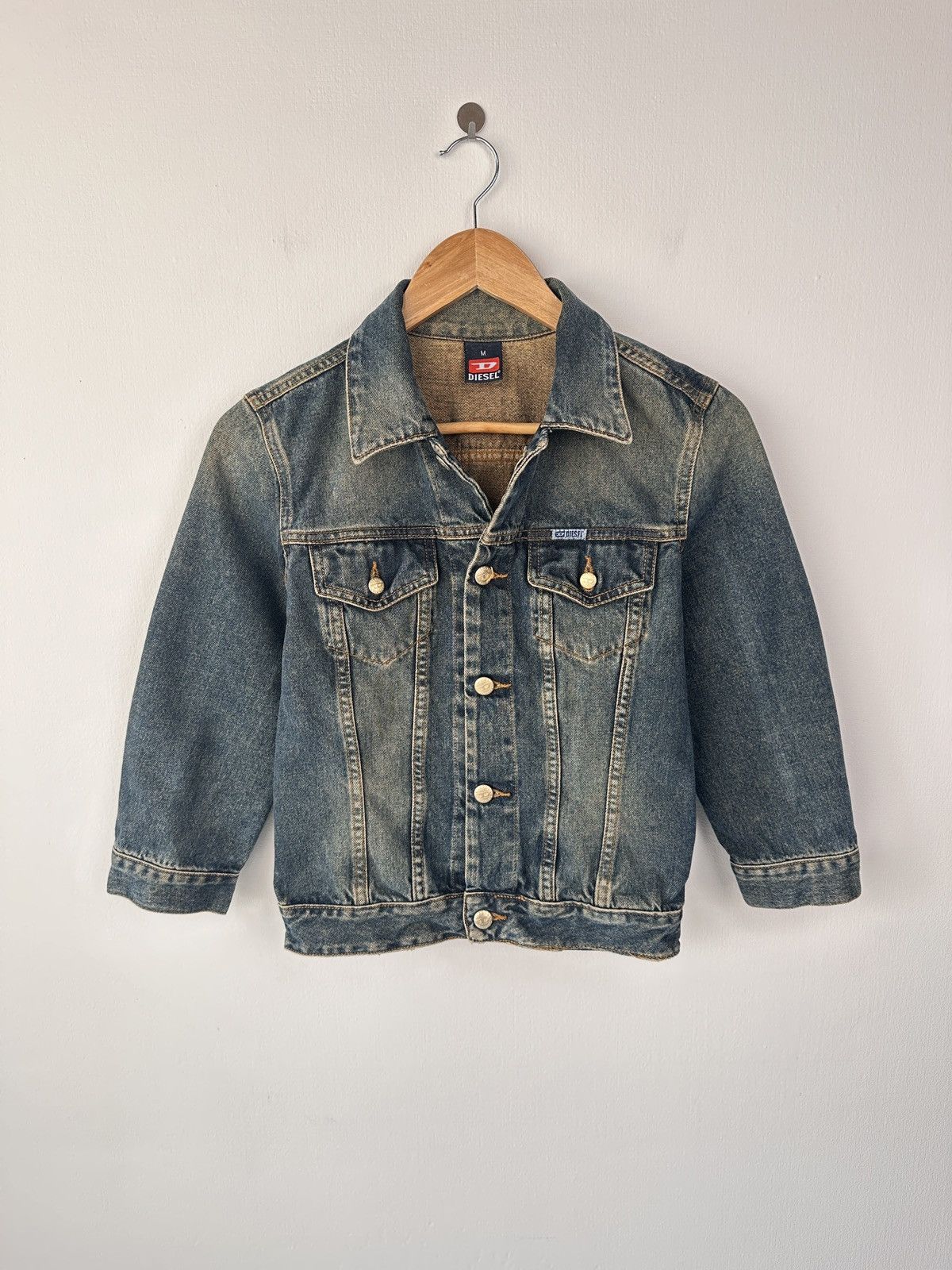 Diesel Vintage Y2K DIESEL Denim Jacket Women’s size M Size M / US 6-8 / IT 42-44 - 3 Thumbnail