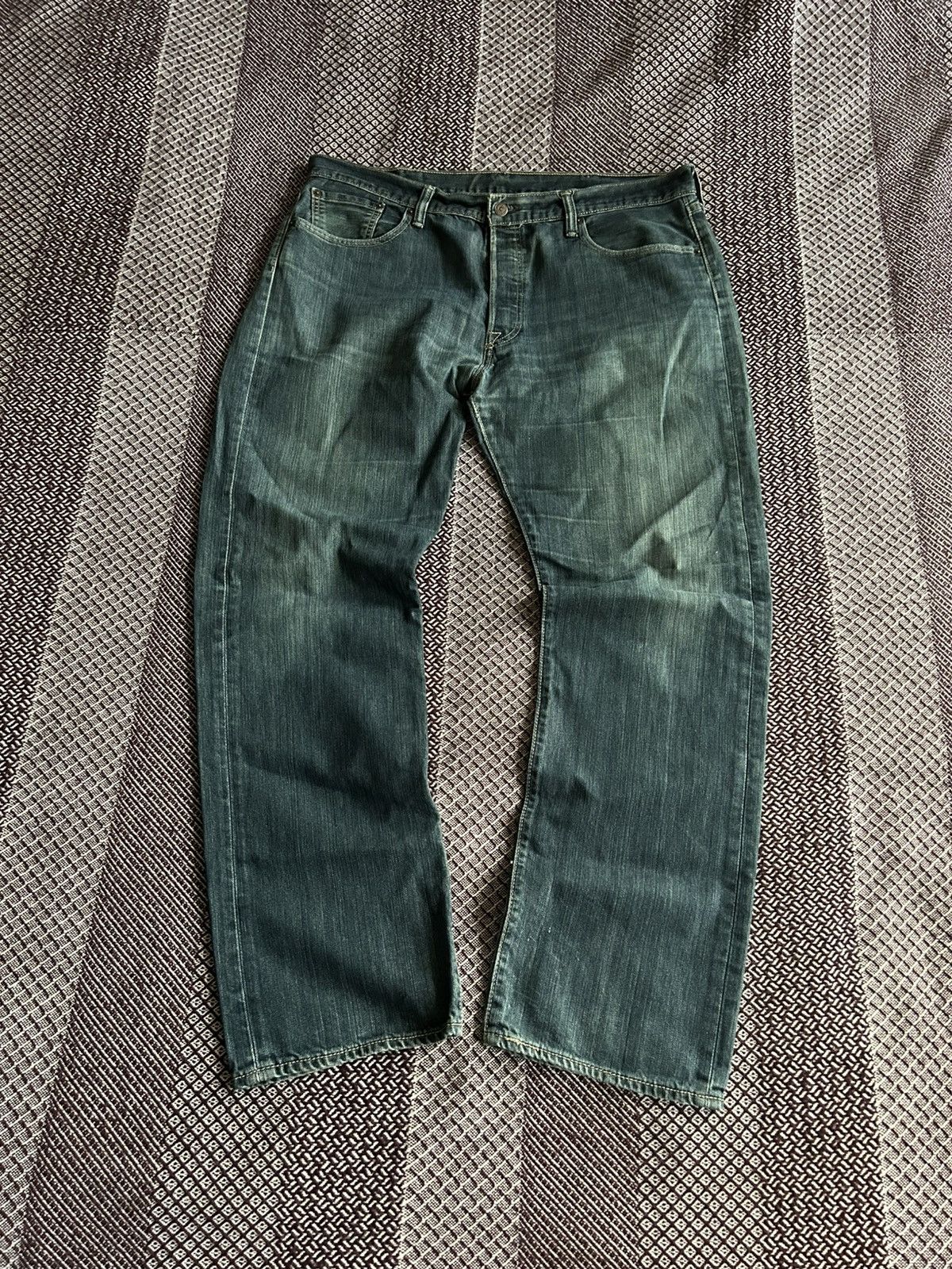 Levi's Vintage Levis Faded Jeans Washed Denim Mens Size W38 L32 Y2K Size US 38 / EU 54 - 6 Thumbnail