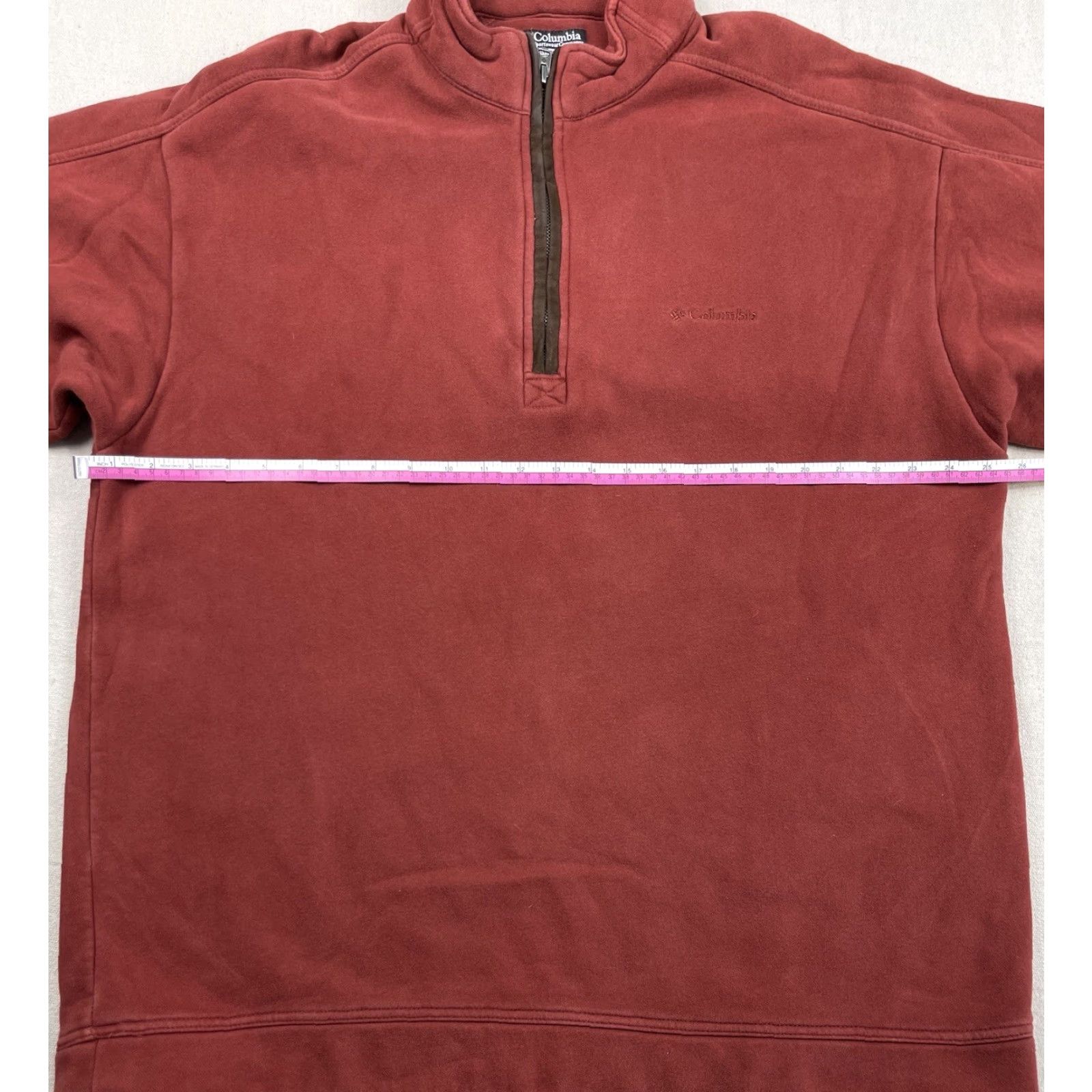 Vintage VINTAGE Columbia XL Mens Sweater 1/4 Pullover Field Barn Chore Jacket Knit Zip Mock Neck 90s Outdoor Sports Hiking Mens Size US XL / EU 56 / 4 - 4 Thumbnail
