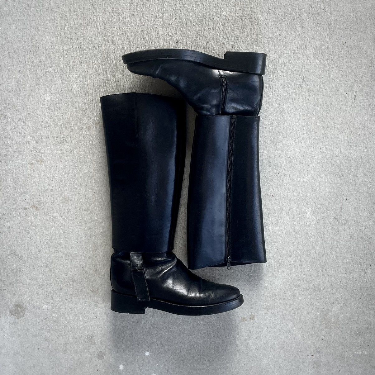 Ann Demeulemeester Detachable Leather Riding Boots Size US 9 / EU 42 - 1 Thumbnail