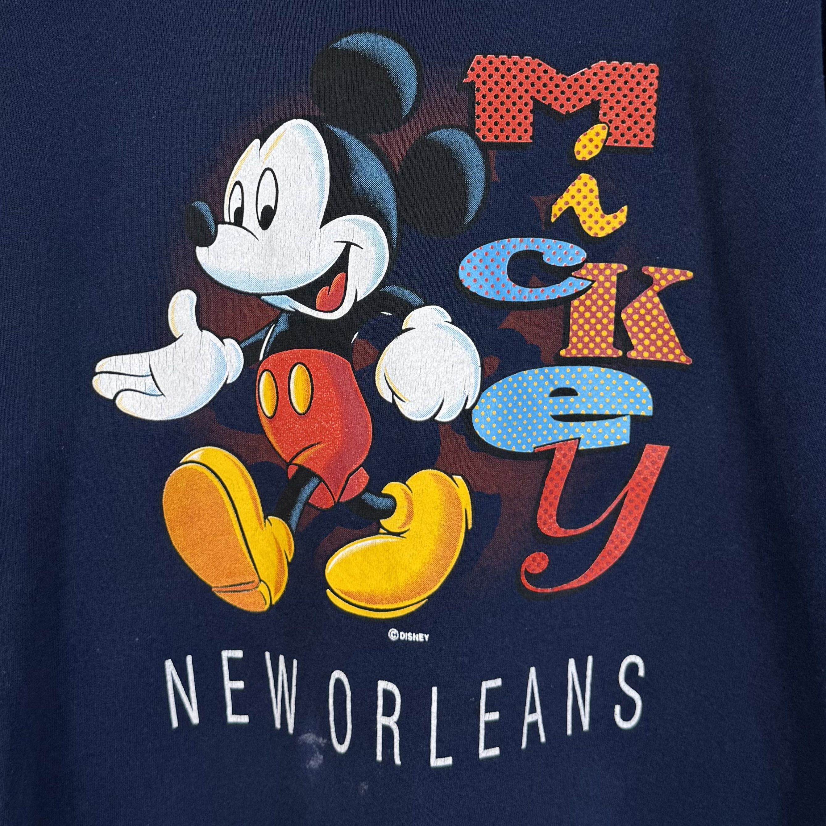 Disney Vintage Mickey Mouse New Orleans Sweatshirt Crewneck Size US M / EU 48-50 / 2 - 2 Thumbnail