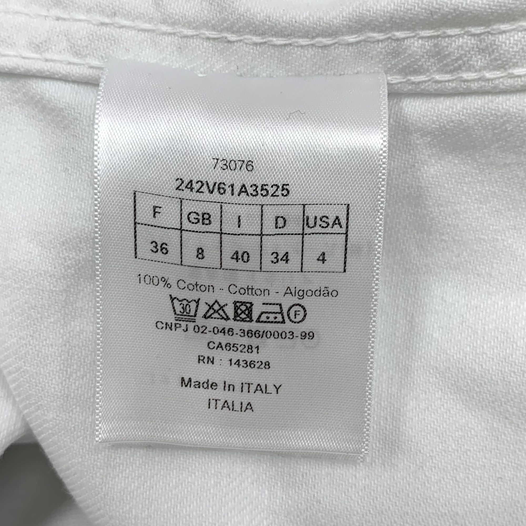 Dior Christian Dior White Logo Bee Embroidered Cotton Denim Jacke Size XS / US 0-2 / IT 36-38 - 3 Thumbnail
