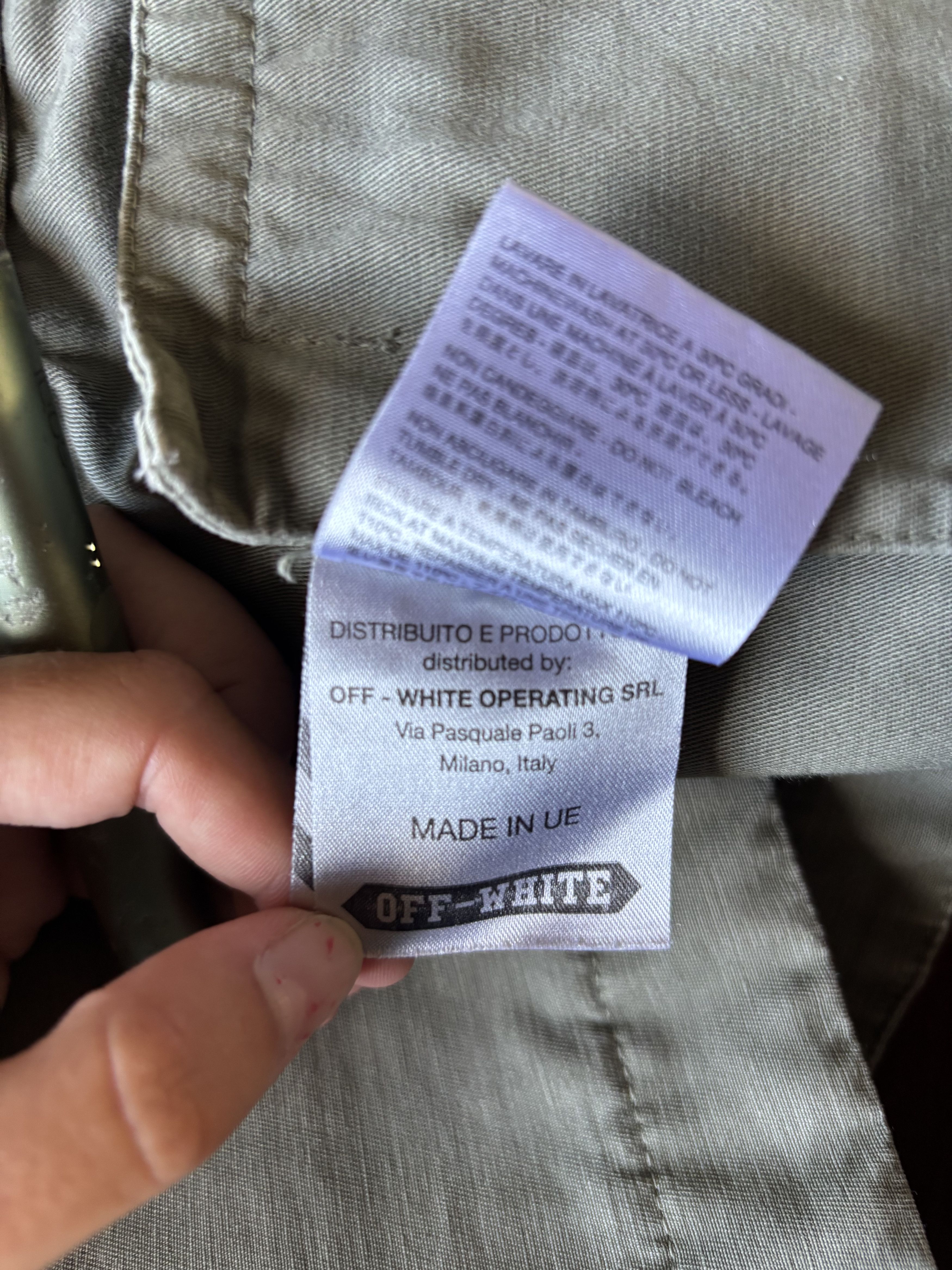 Off-White Off-White M-65 Military Jacket SS15 – Archive Piece Size XS / US 0-2 / IT 36-38 - 5 Thumbnail