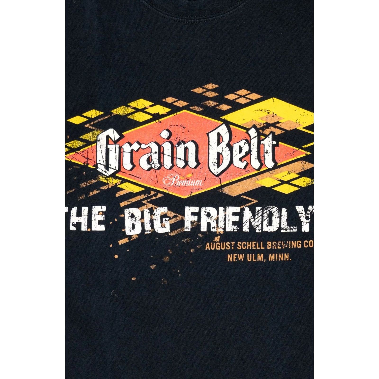 Gildan VINTAGE Black T-Shirt The Big Friendly 2000s Gildan Unisex Large Short Sleeve Mens Womens Size US L / EU 52-54 / 3 - 2 Thumbnail