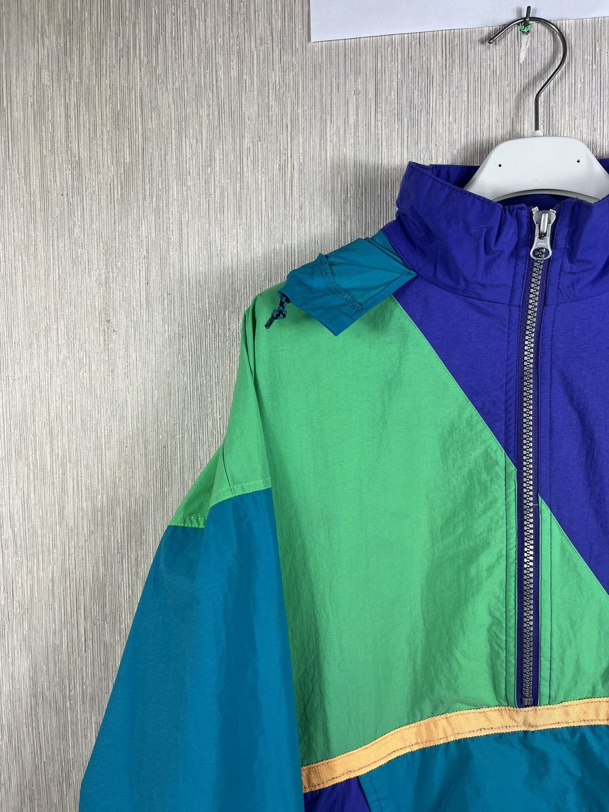 Nike × Vintage Vintage Nike nylon windbreaker jacket 80s anorak half zip Size US S / EU 44-46 / 1 - 4 Thumbnail