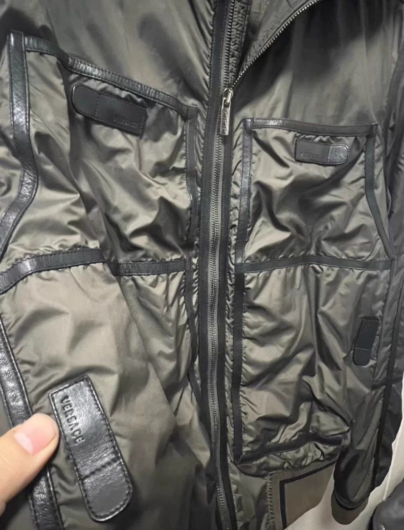 Versace Versace Genuine leather patchwork coat Size US M / EU 48-50 / 2 - 5 Thumbnail