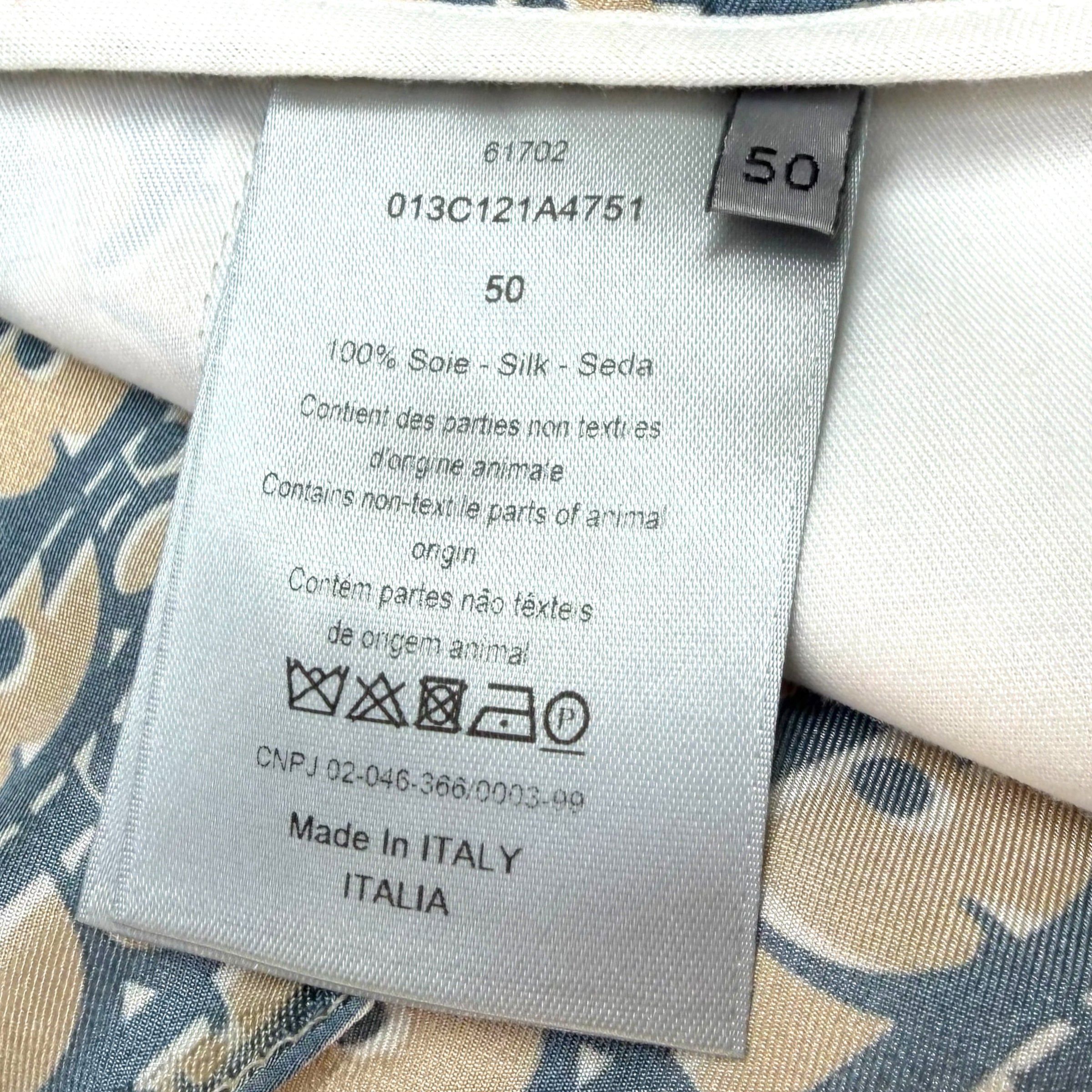 Dior Dior Oblique Silk Bermuda Shorts 40 (32) Size US 32 / EU 48 - 6 Thumbnail