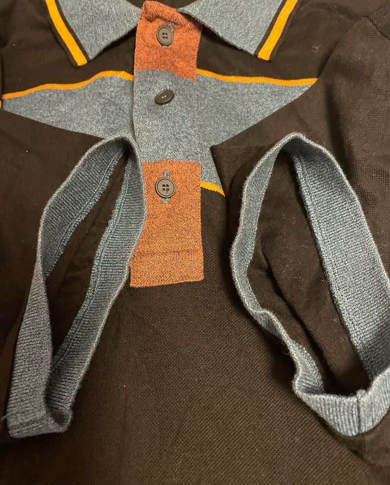Other BottegaVeneta Color - Block Polo Shirt T - Shirt-2508 Size US L / EU 52-54 / 3 - 9 Thumbnail